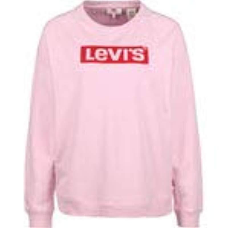 pink levi sweatshirt