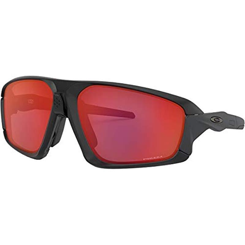 Oakley Field Jacket Polarized Sunglasses in Black for Men - Lyst
