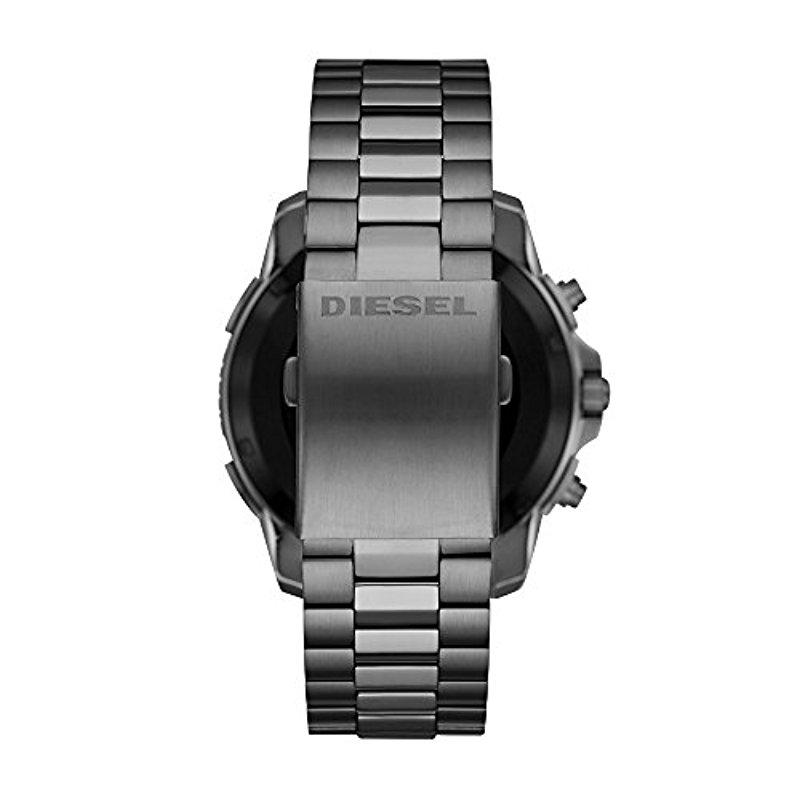 diesel on full guard touchscreen gunmetal stainless steel smartwatch dzt2004