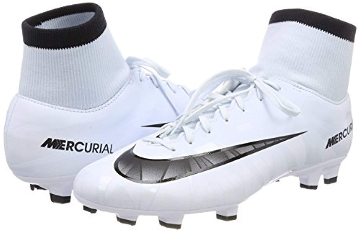 Nike cr7 cheap white boots