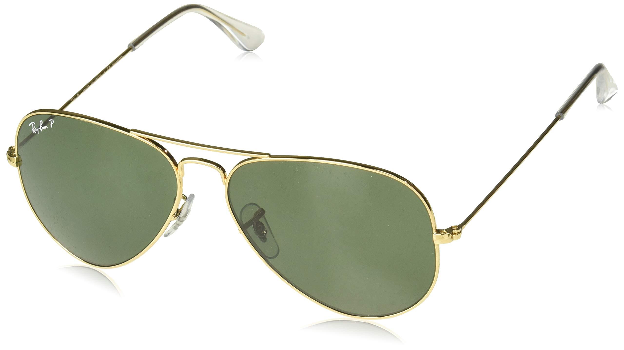 Ray Ban Rb3025 Aviator Sunglasses In Gold Metallic Lyst Ray Ban Rb3025 Aviator Sunglasses In Gold Metallic Lyst
