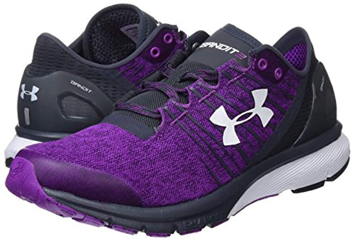Under Armour Charged Bandit 2 Cross-country Running Shoe in Purple | Lyst