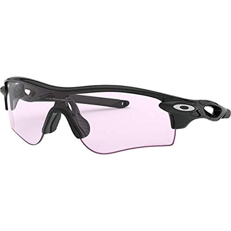 Oakley Radarlock Path Asian Fit Sunglasses,one Size,polished Black/prizm  Low Light for Men - Lyst