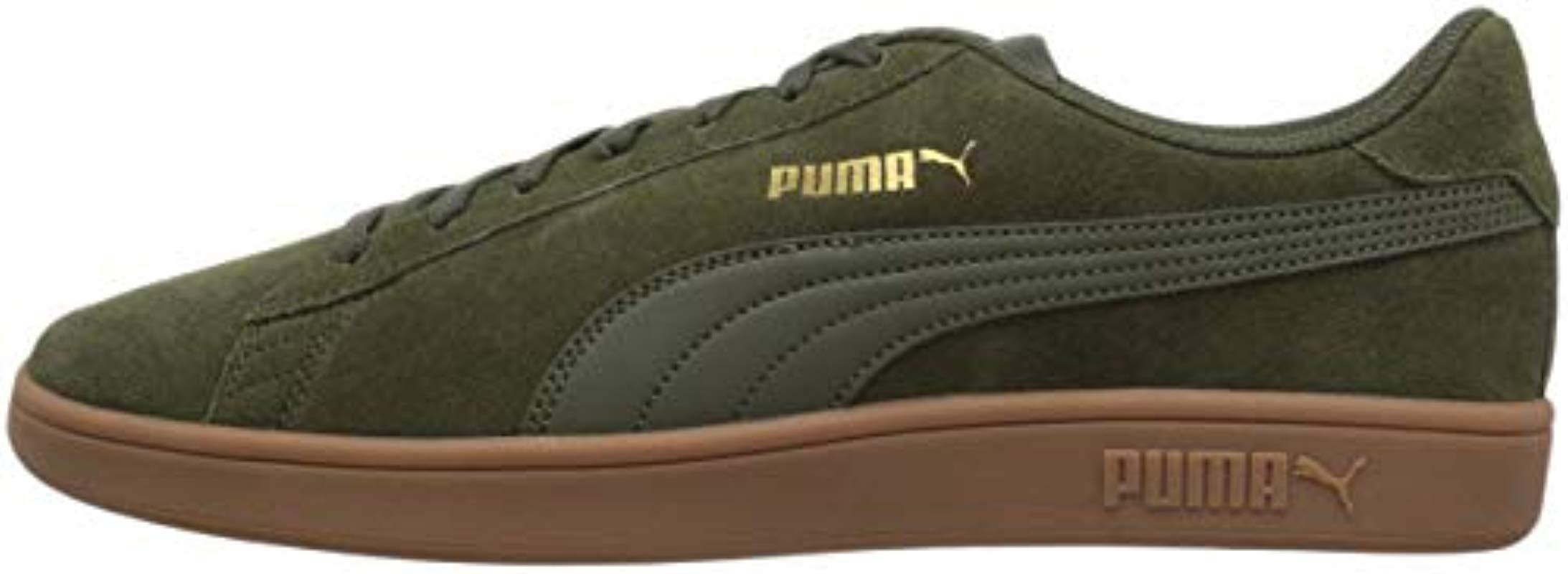 PUMA Suede Smash V2 Sneaker in Forest Night-Forest Night (Green) for Men |  Lyst