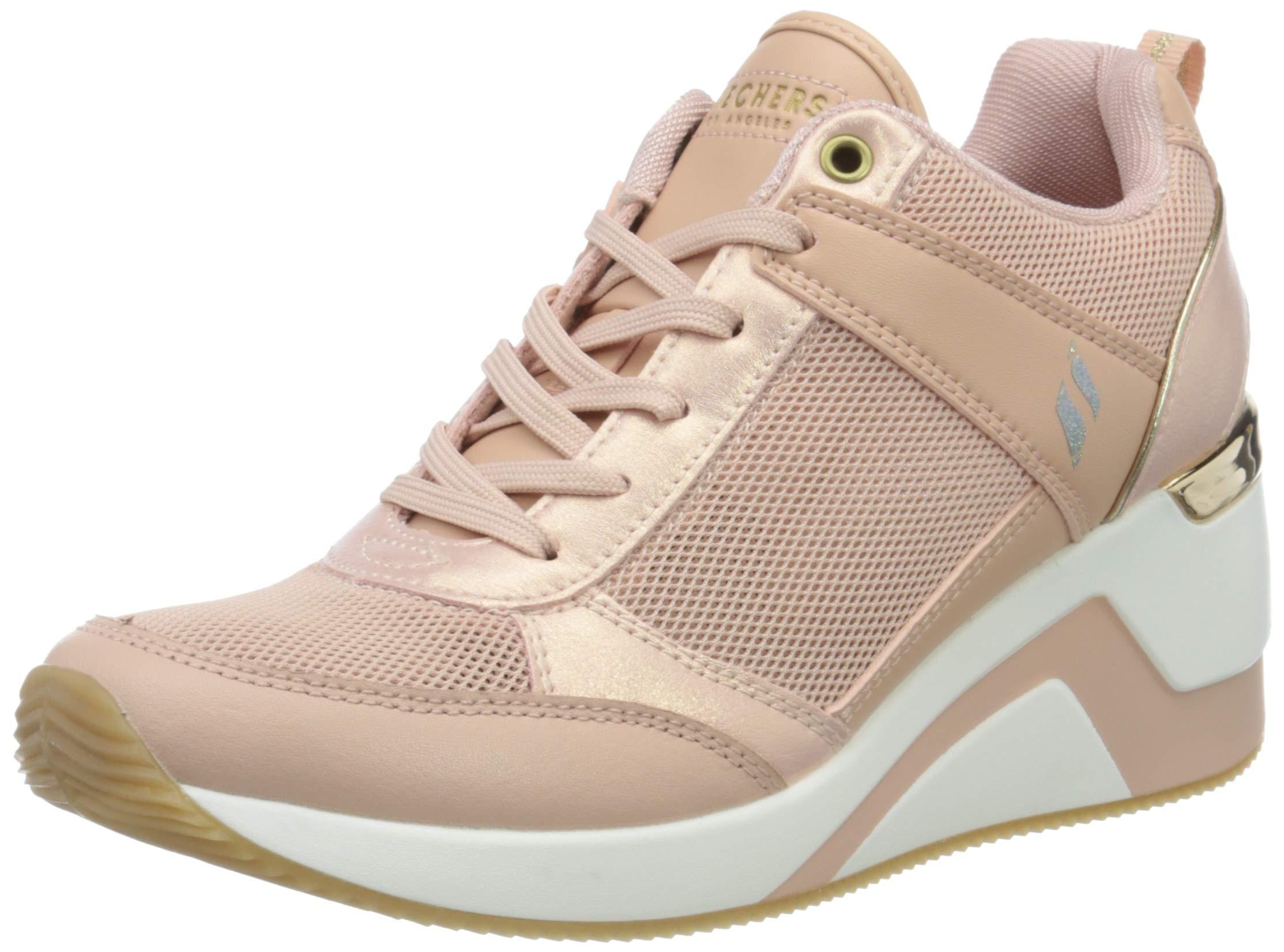 Skechers Million Air Up There Trainers in Pink | Lyst