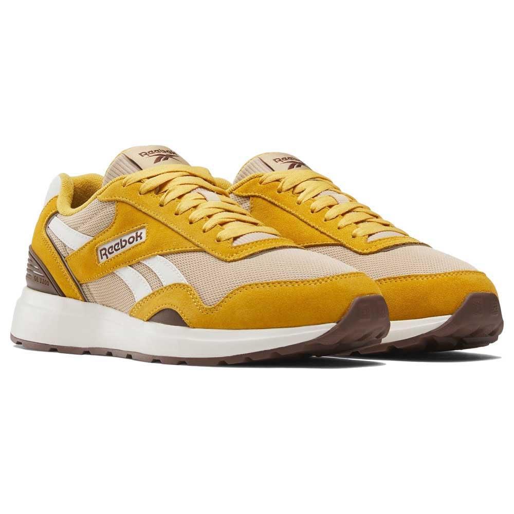 Reebok Gl1100 Running Shoes in Yellow Lyst UK