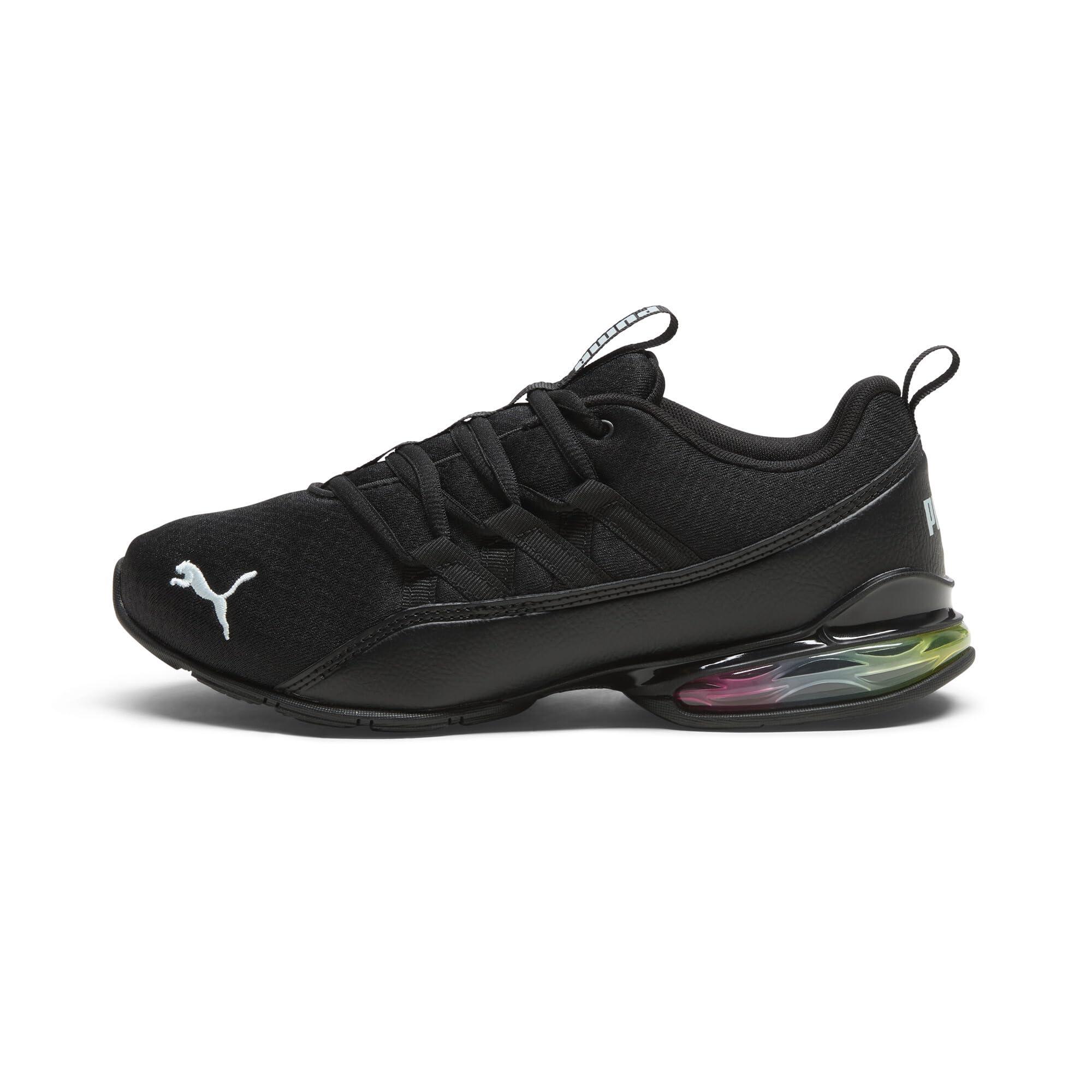 PUMA Womens Riaze Prowl Rainbow Lace Up Sneakers Shoes Casual Black Black 7 Uk Lyst UK