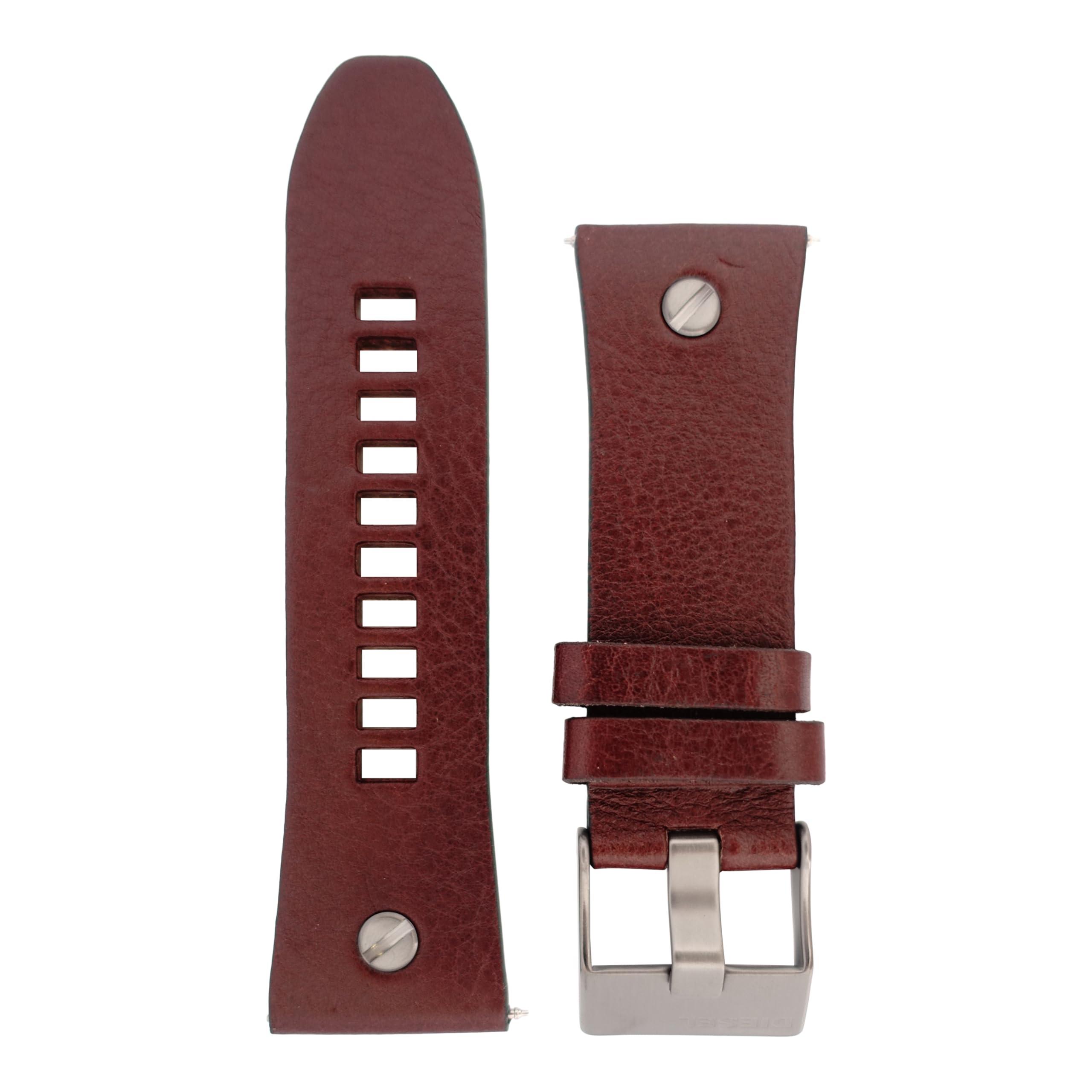 Amazon Orologio Uomo Diesel Cinturino Pelle DIESEL Men´s Red