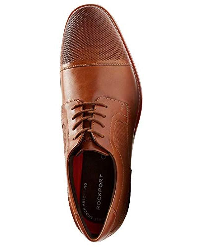 rockport men's saxxen wingtip oxfords