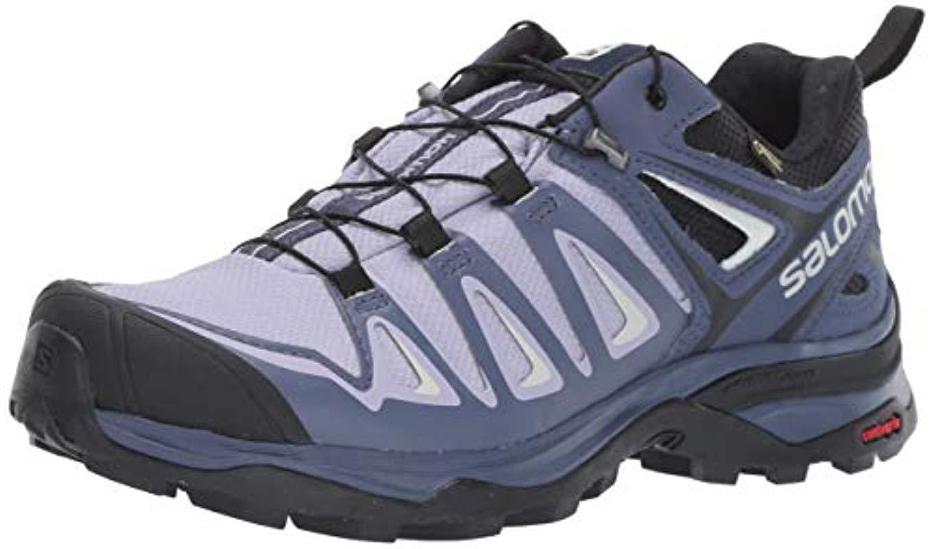 Salomon Rubber X Ultra 3 Gtx Hiking Shoe in Blue | Lyst