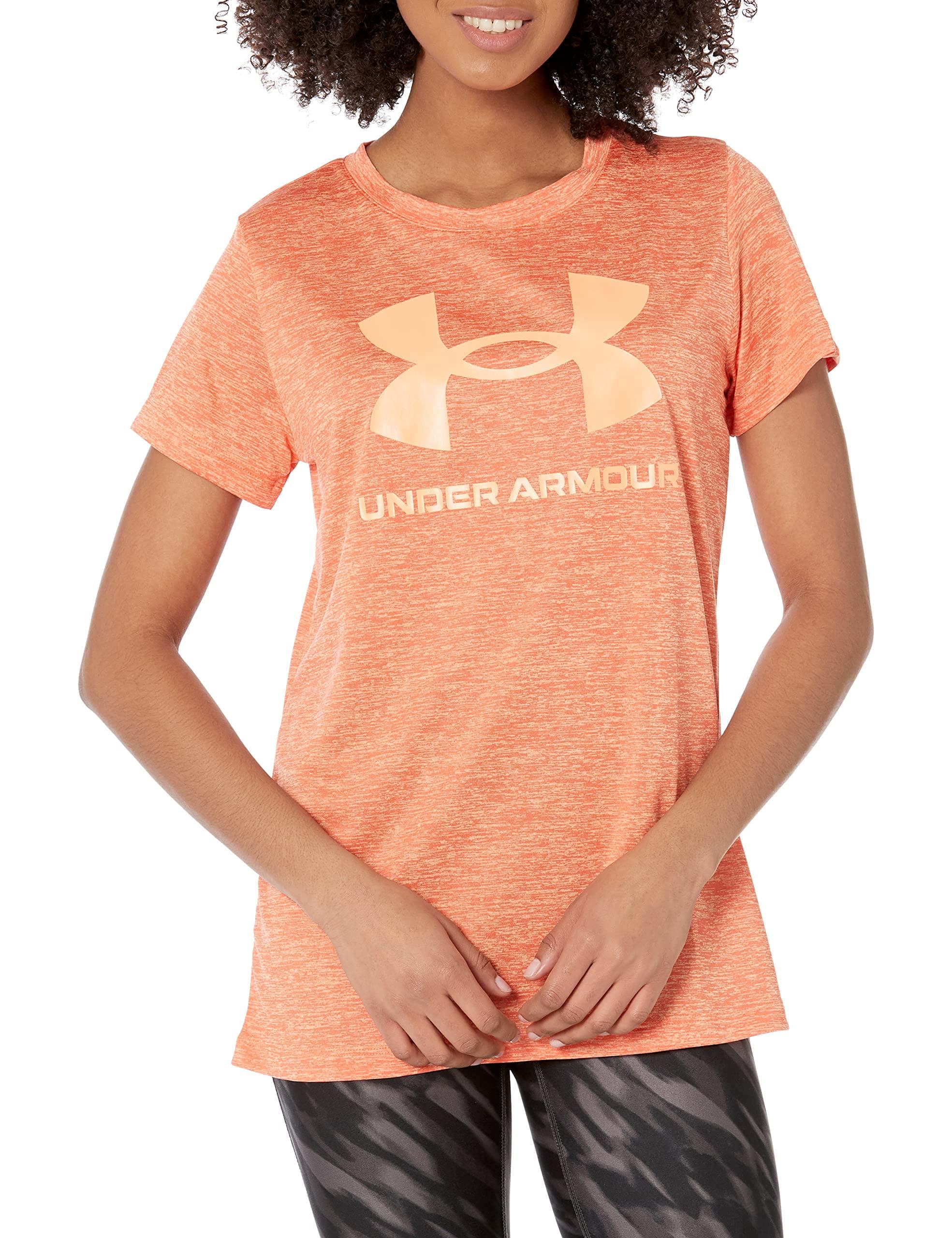 under armour shirt orange