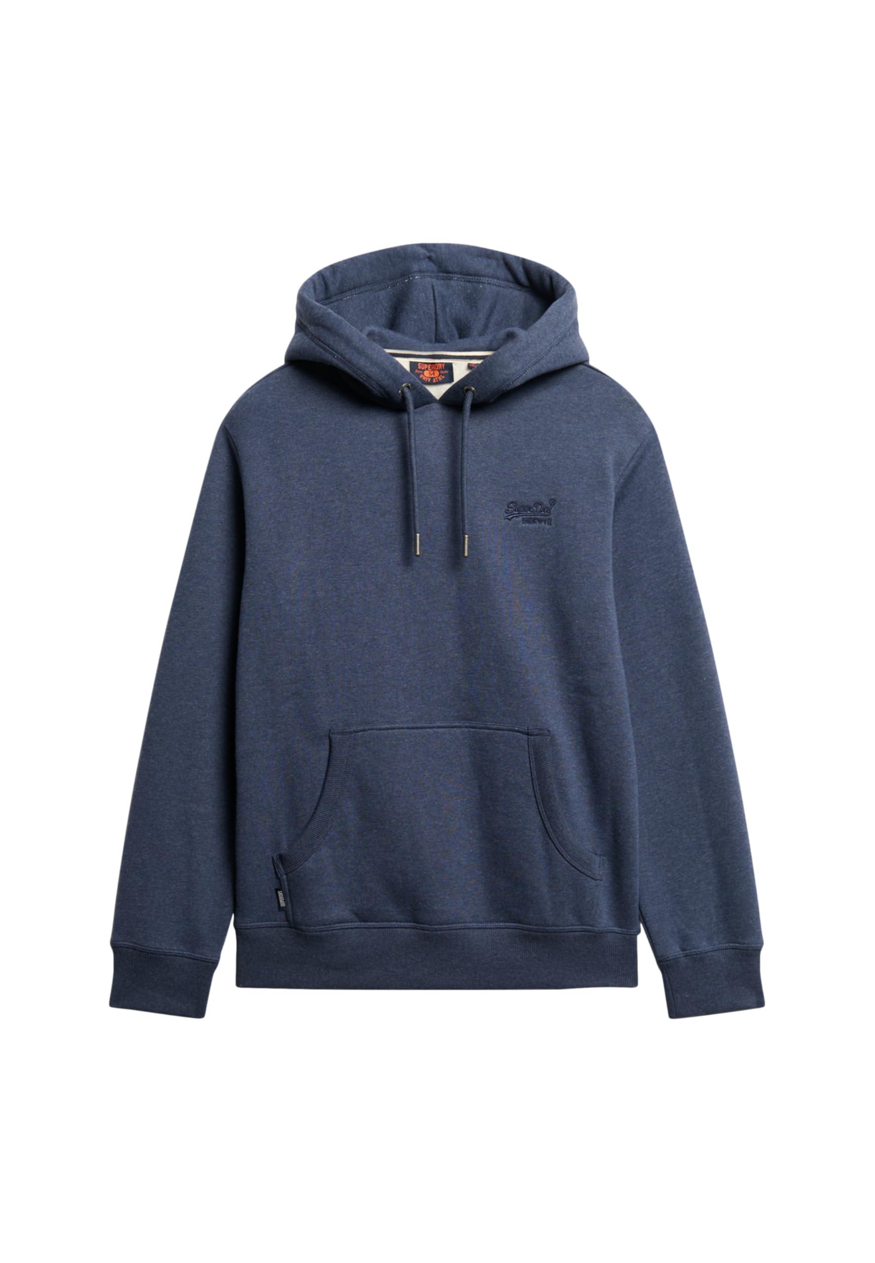 Superdry Essential Logo Hoodie M in Blue for Men Lyst UK