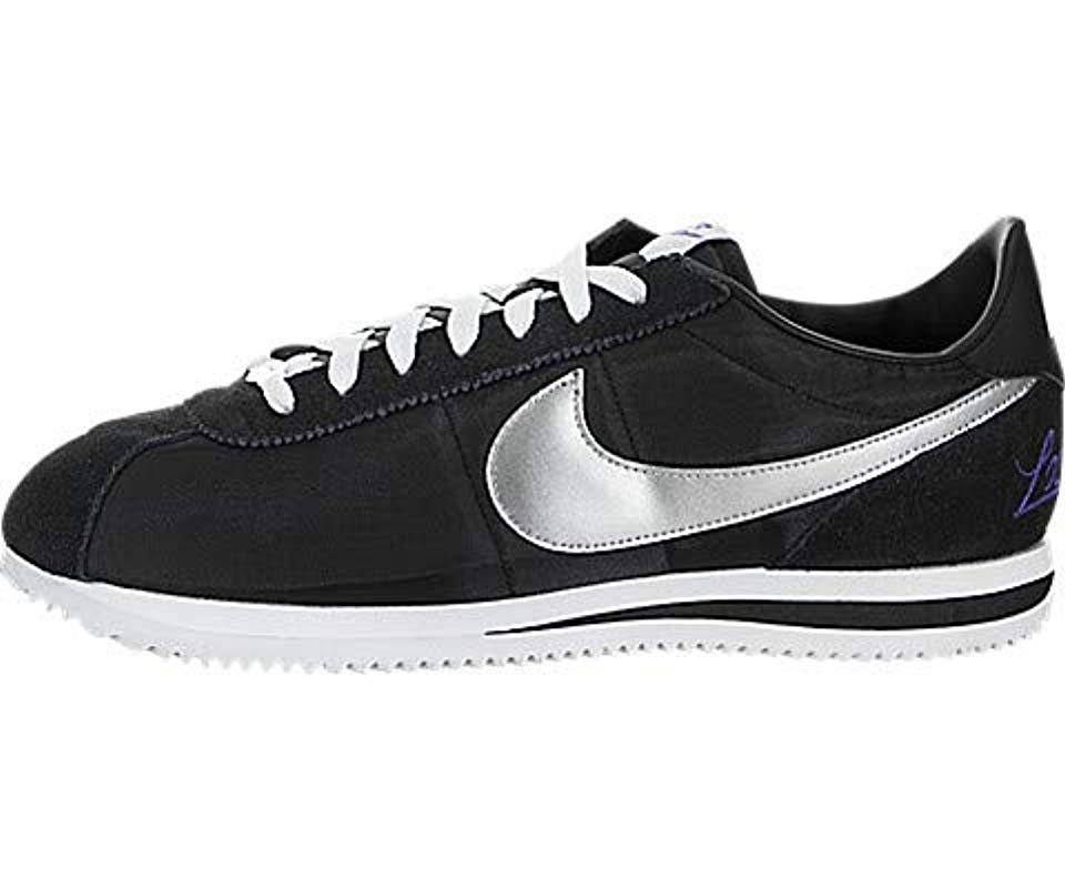 nike cortez los angeles black