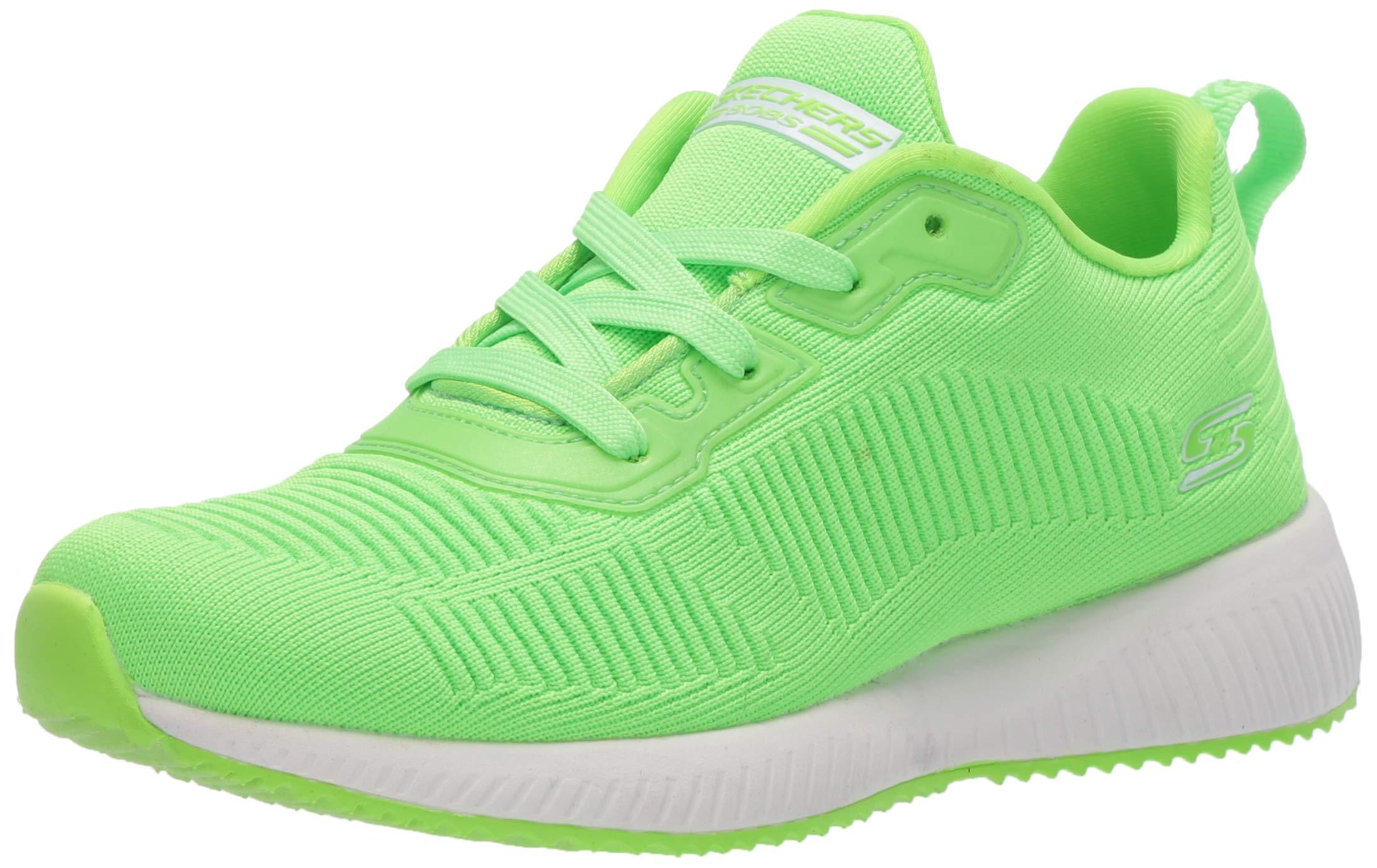 neon green skechers