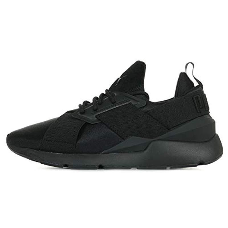 puma muse satin 2 black