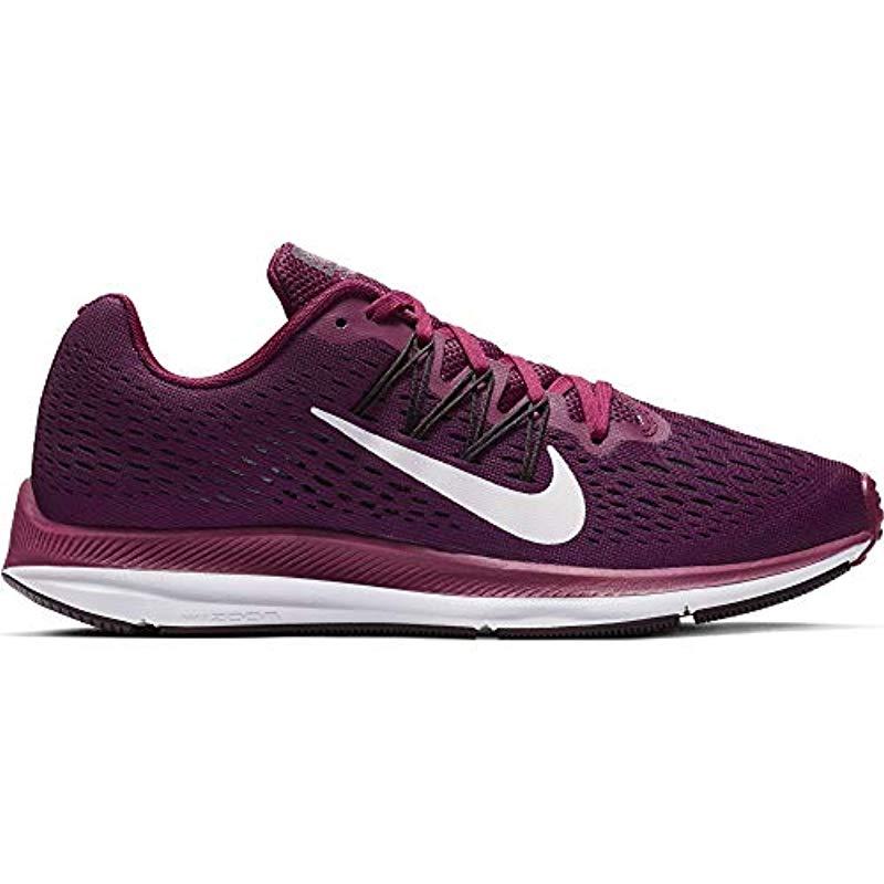 Nike women's air zoom winflo 5 running shoes white hot sale