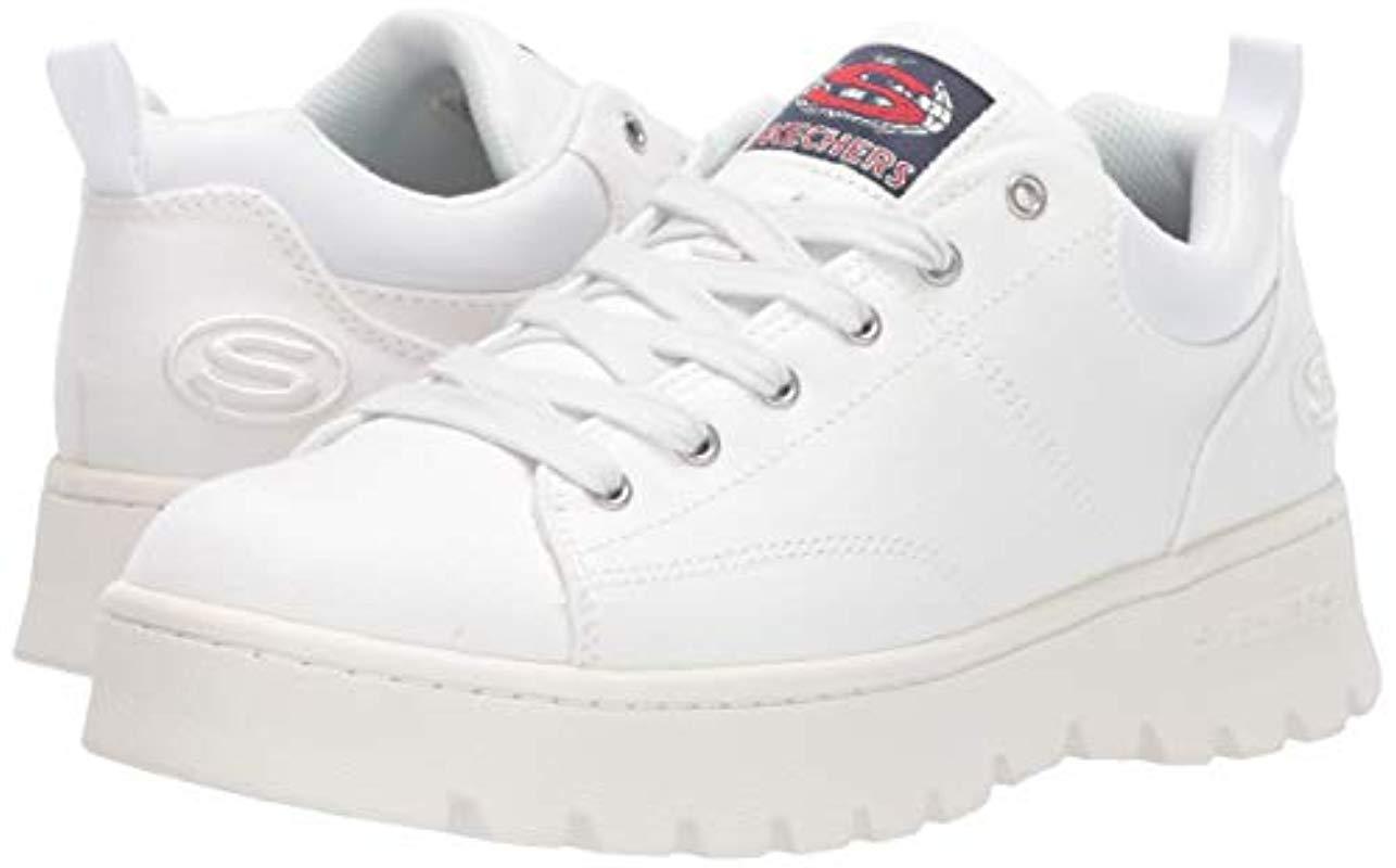 Skechers Street Cleats in White - Save 20% - Lyst