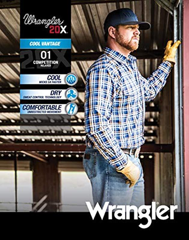 wrangler men's 20x 01 competition relaxed fit jean