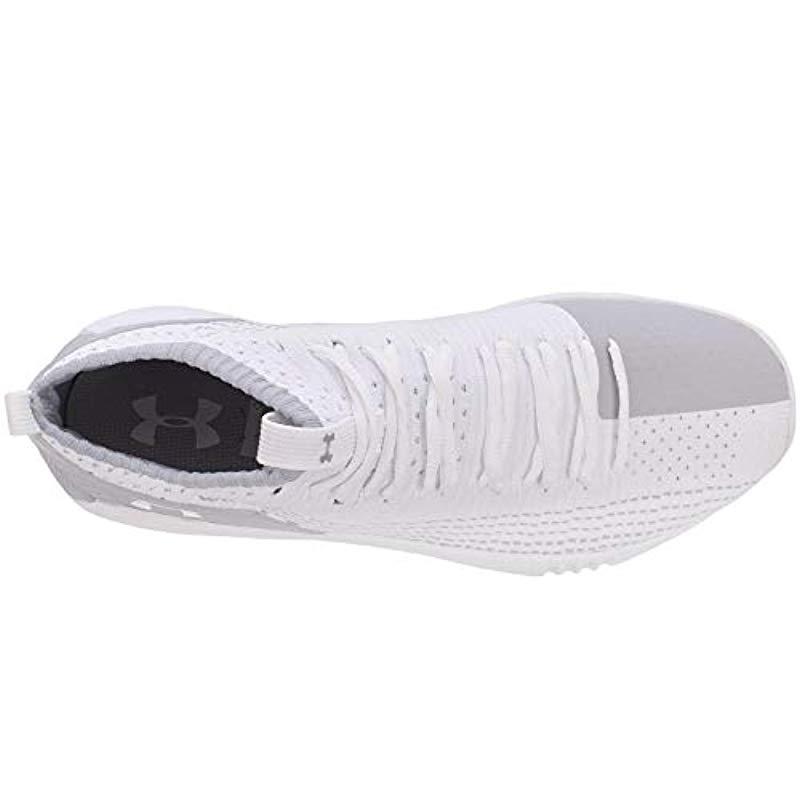 Under Armour Ua Heat Seeker Basketball Shoes in White/White/Metallic Faded  Gold (White) for Men | Lyst