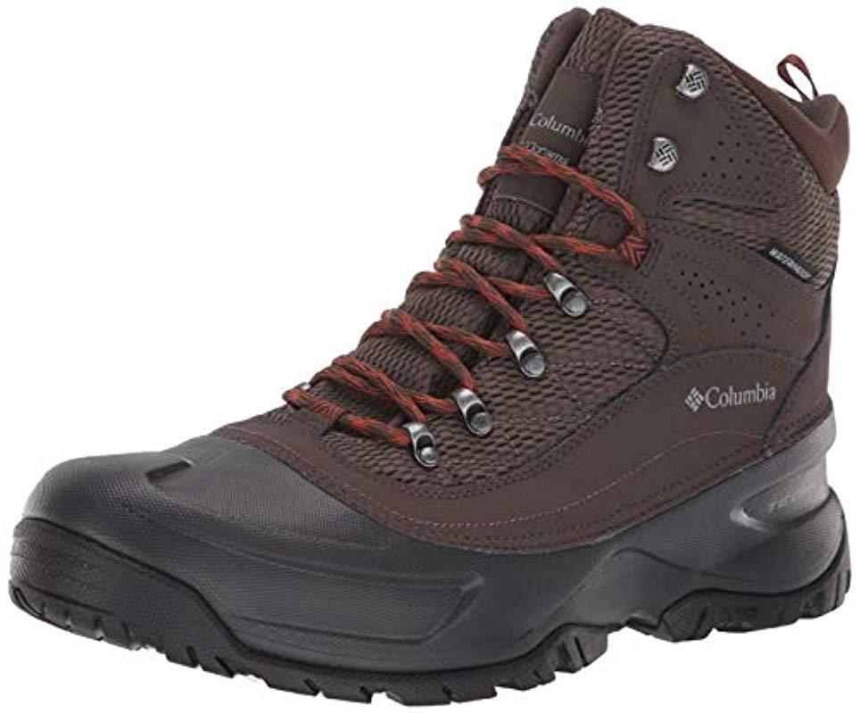 columbia liftop ii thermal coil men's waterproof hiking boots