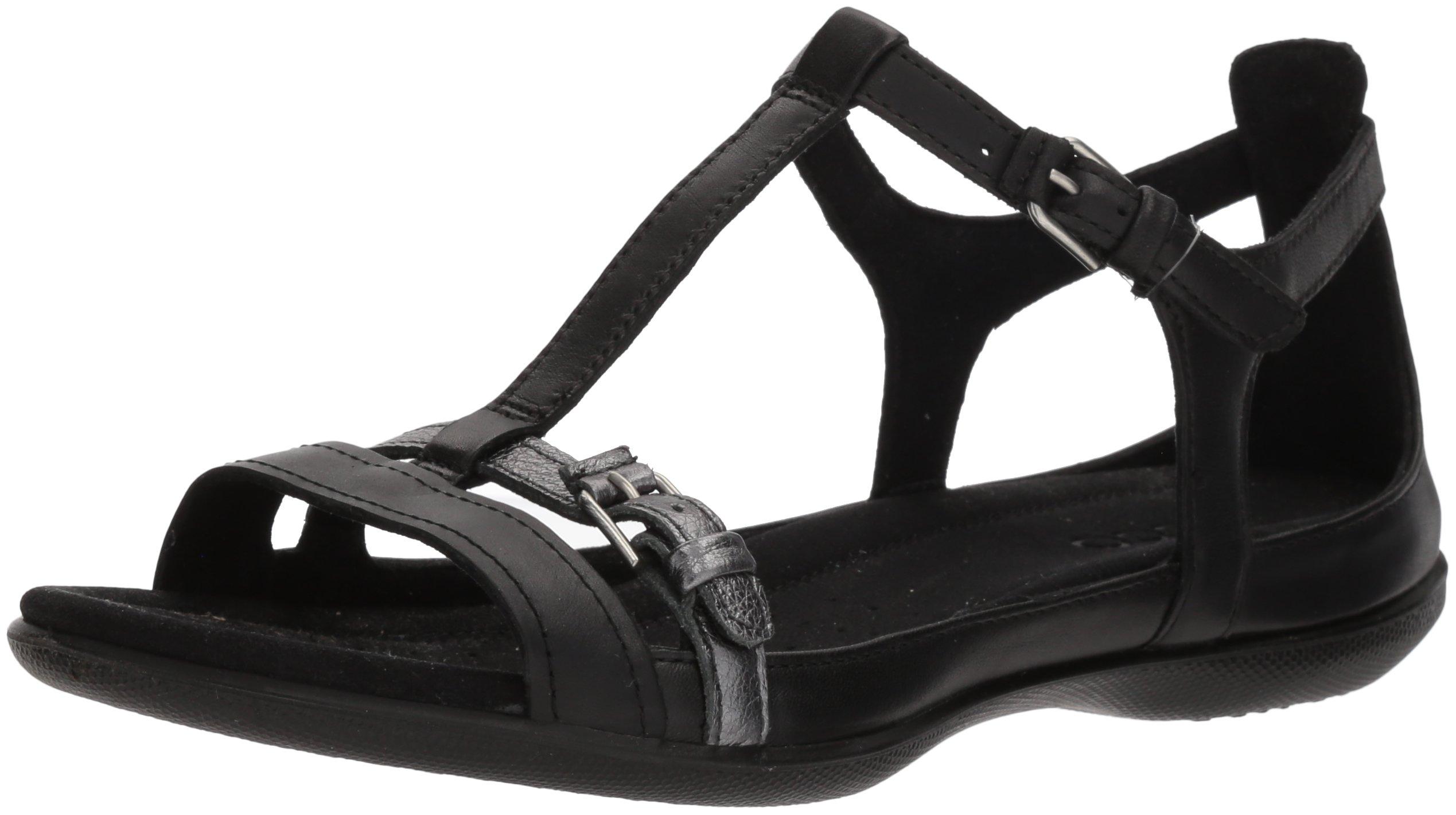 Ecco Flash T-strap Sandal Black | Lyst