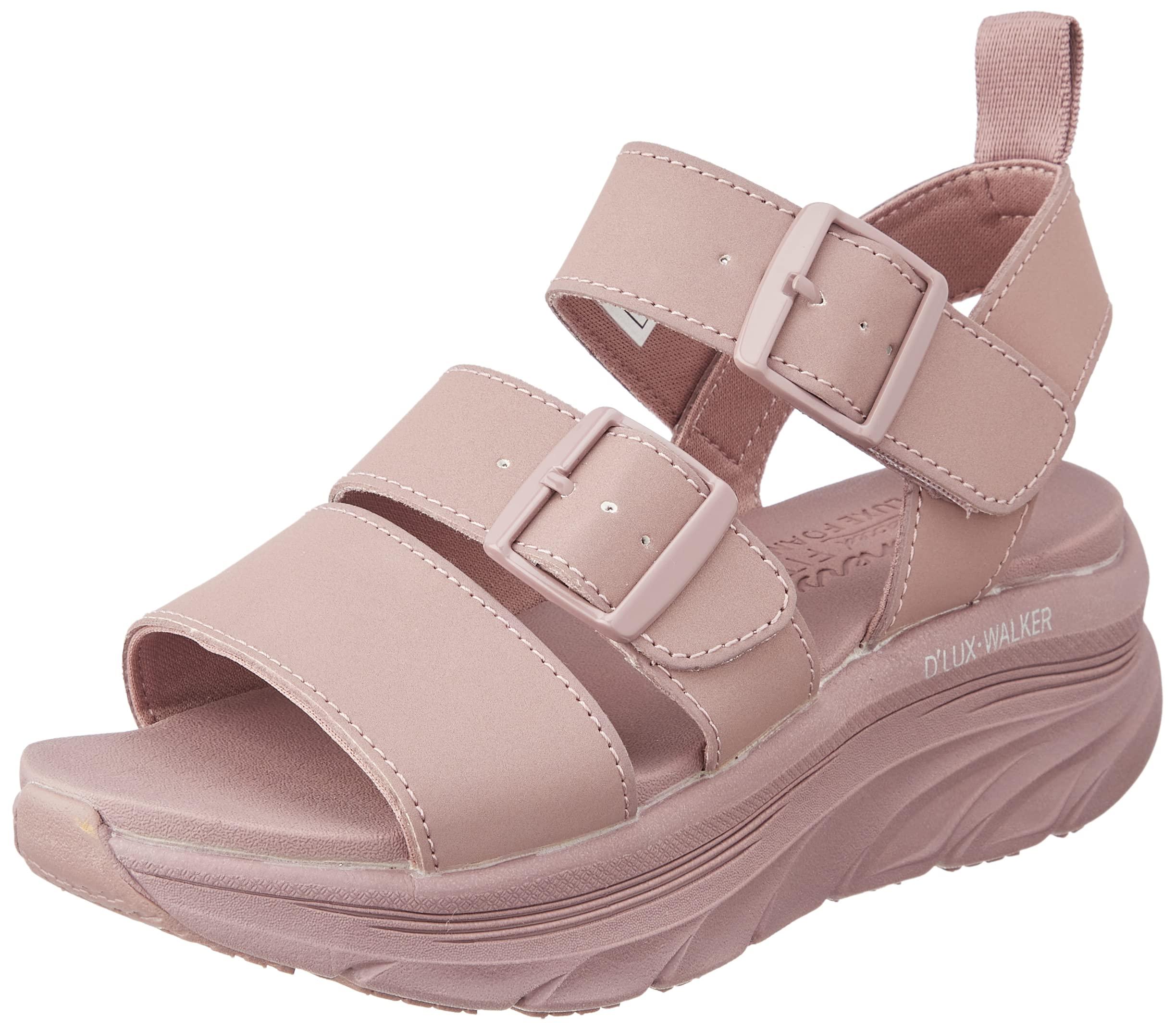 Skechers D'lux Walker Retro Cosmos Sandal in Pink | Lyst UK