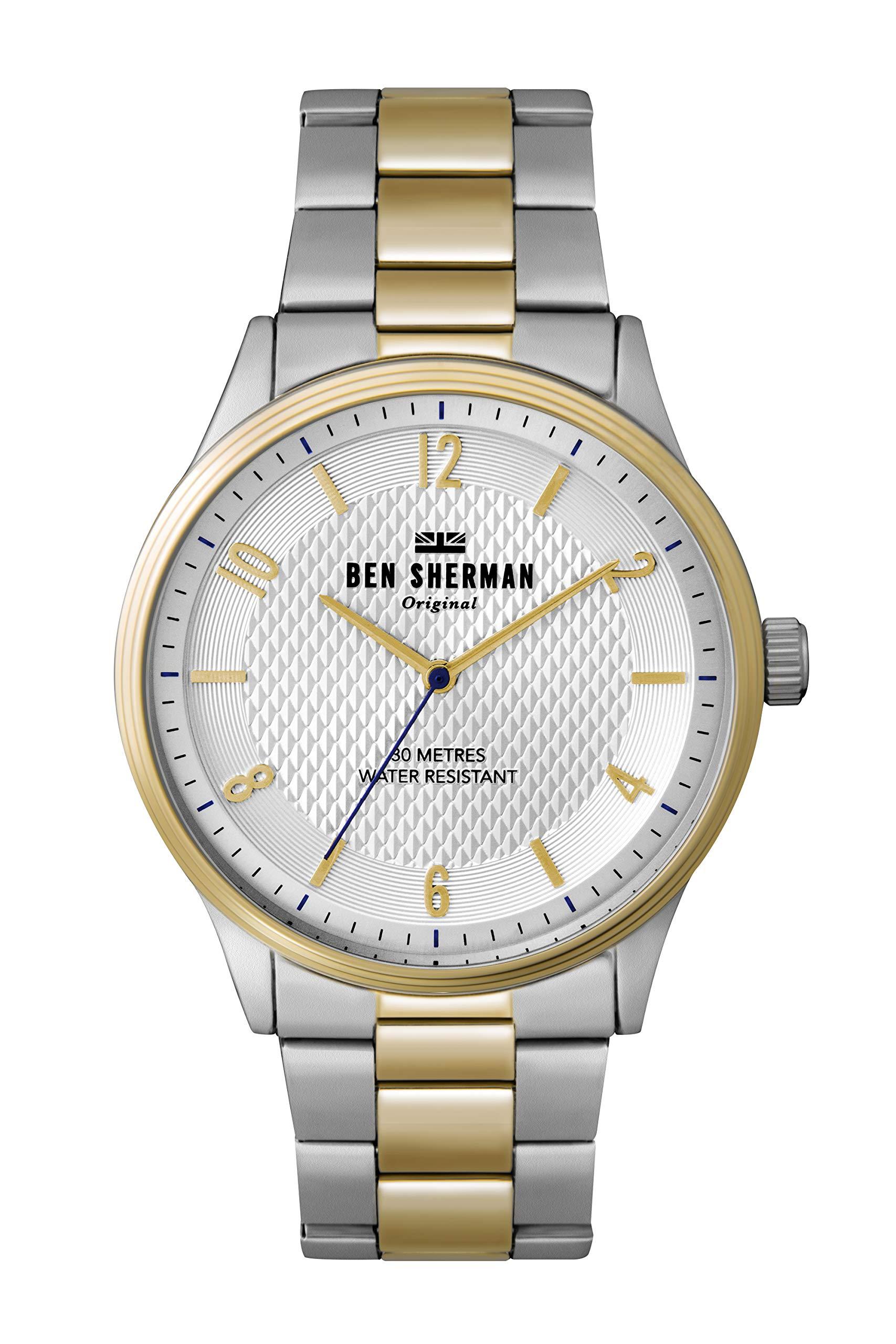 Ben Sherman S Analogue Classic Quartz Watch With Aluminium Strap Wb025sgm  in White (Metallic) for Men - Save 42% - Lyst