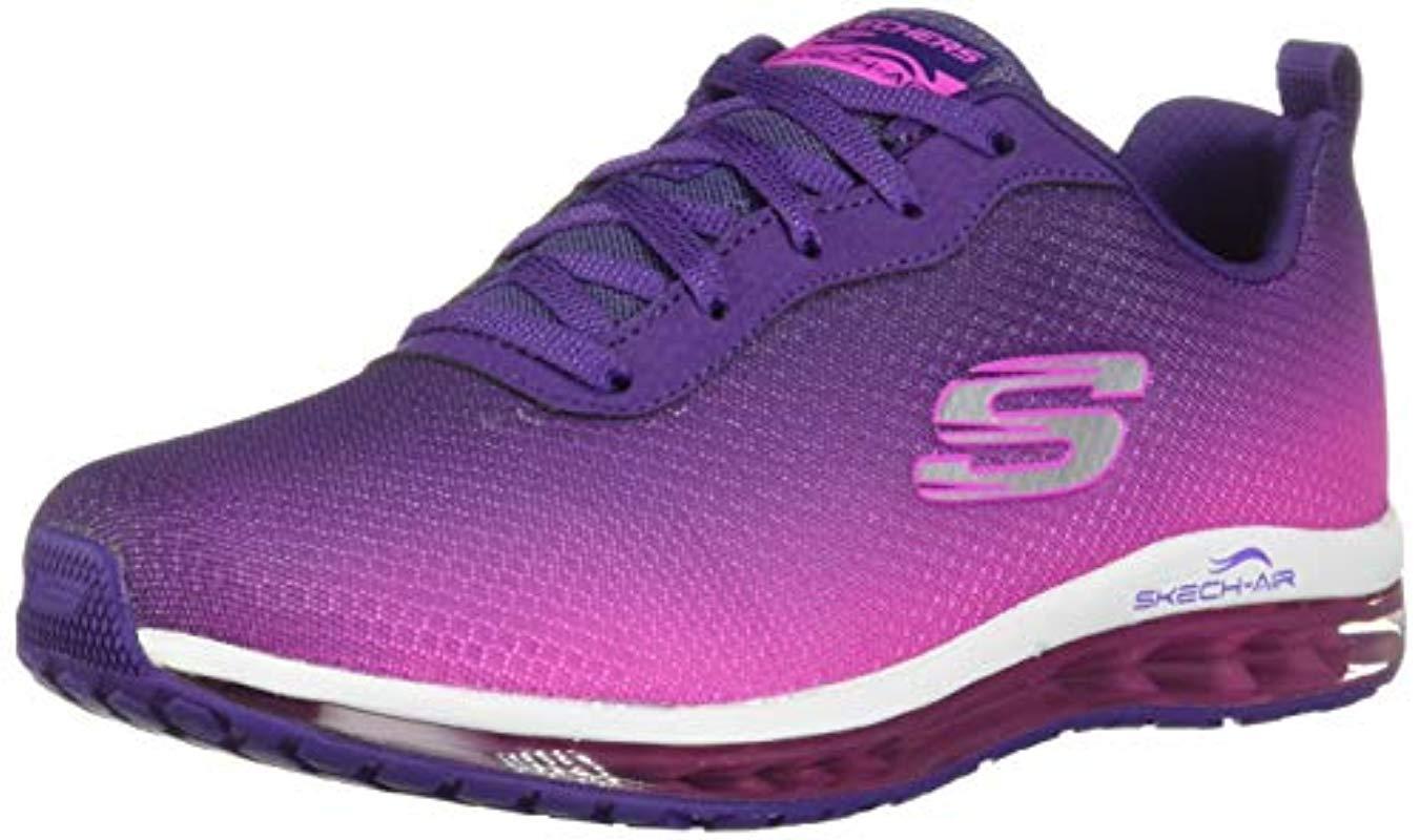 Skechers Skech Air Element Fashion Sneaker in Purple | Lyst