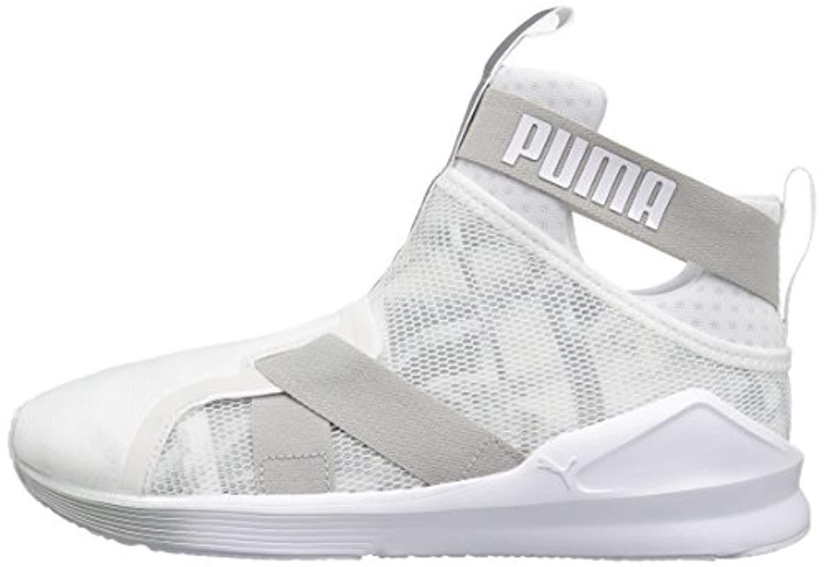 PUMA Fierce Strap Swan Wn's Cross-trainer Shoe in White | Lyst UK