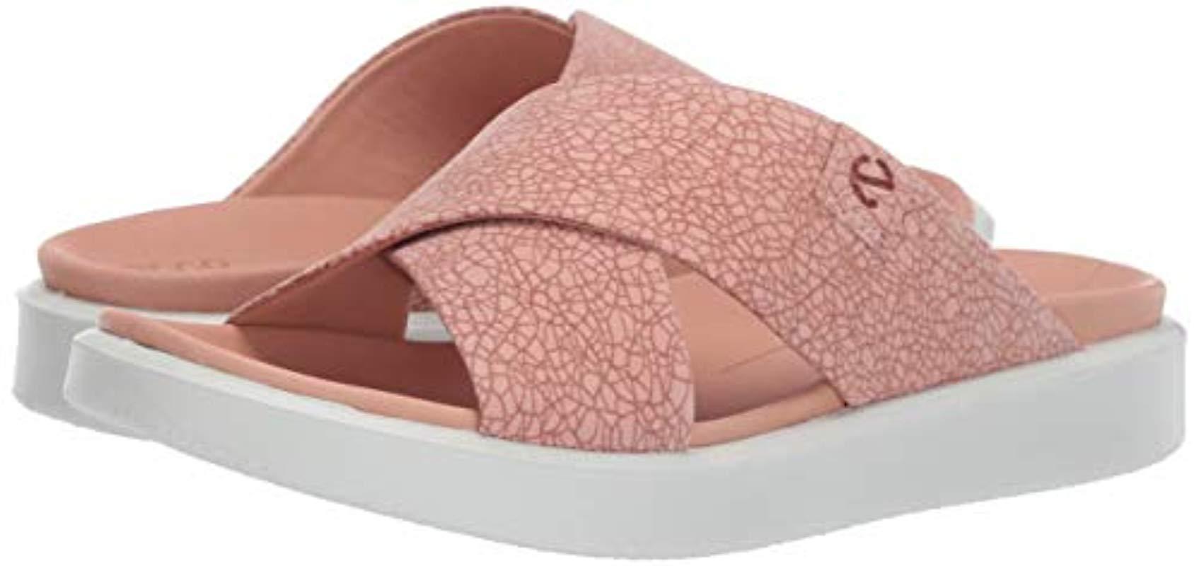 ecco flowt slide sandal