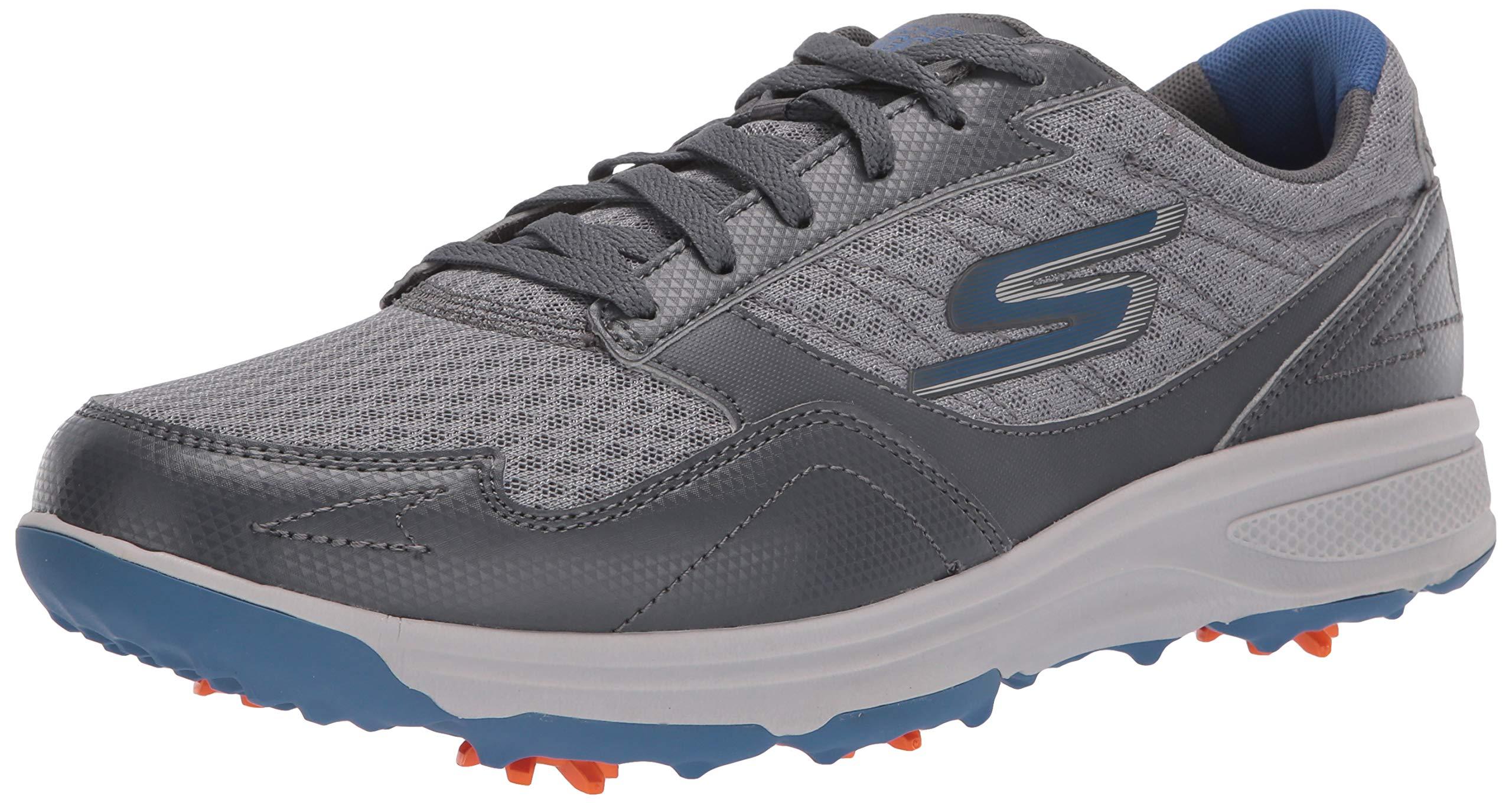 Skechers Torque Sport Fairway Relaxed Fit Spiked Golf Shoe in Charcoal Blue  (Blue) for Men - Save 24% | Lyst