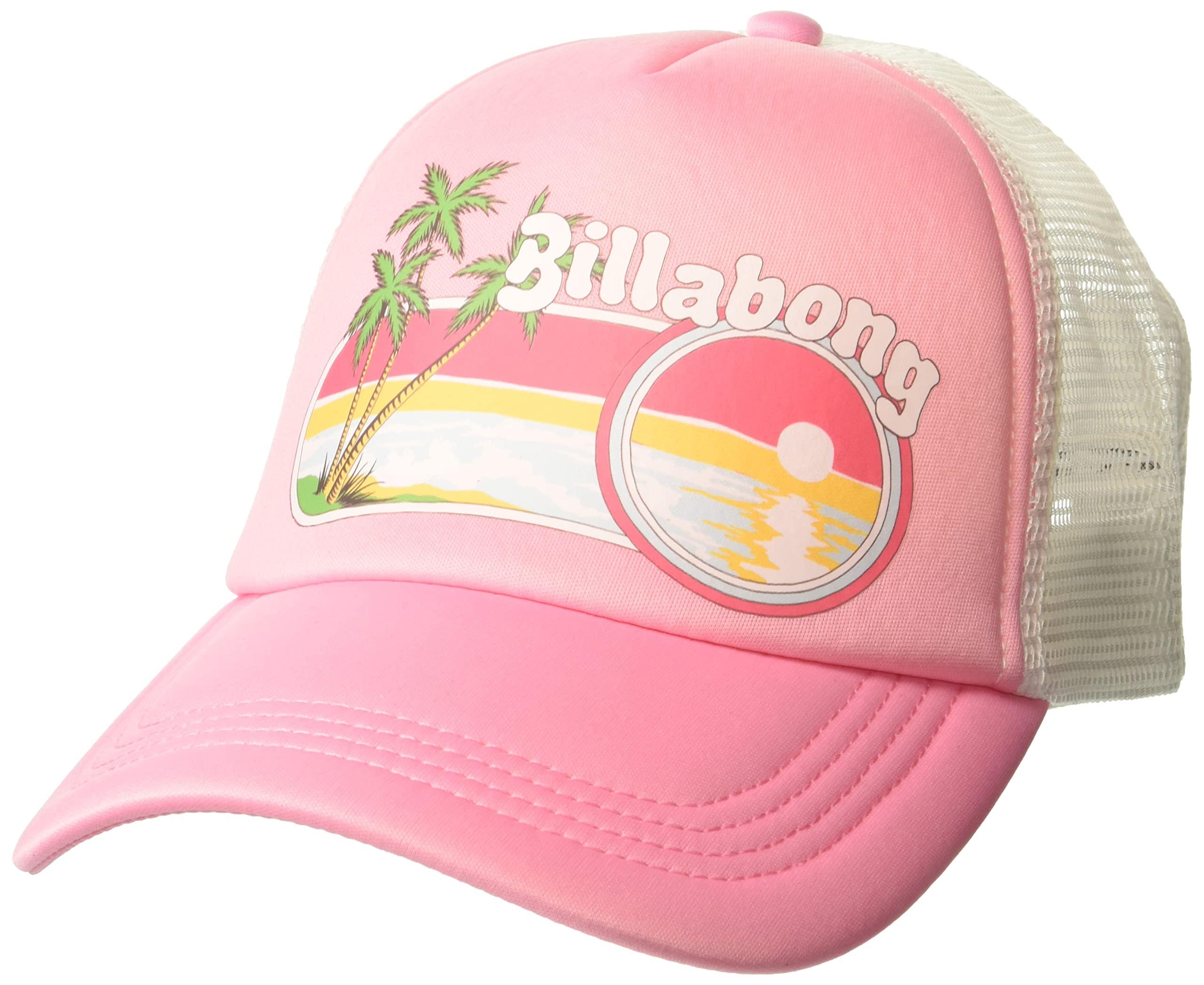 Billabong Across Waves Trucker Hat Adjustable Baseball Cap in Pink | Lyst