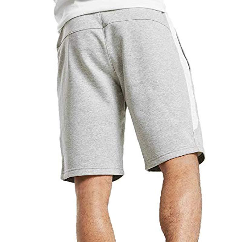 Nike Hybrid Fleece Shorts in Grey (Grey) for Men - Lyst