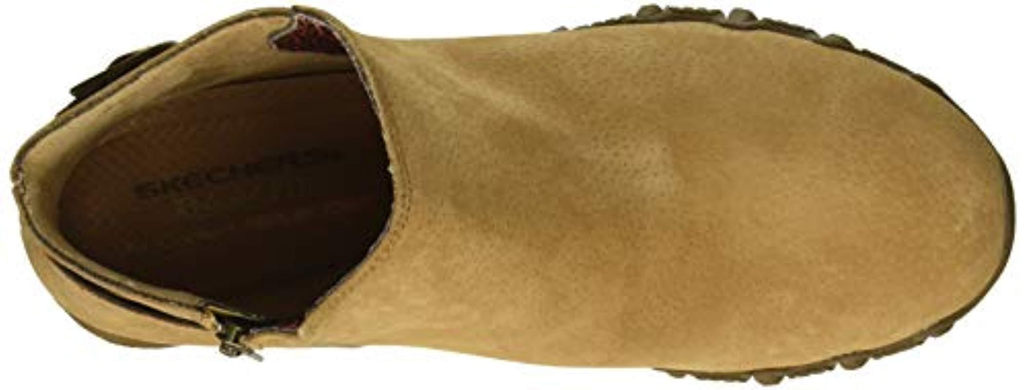 skechers buckle ankle boots