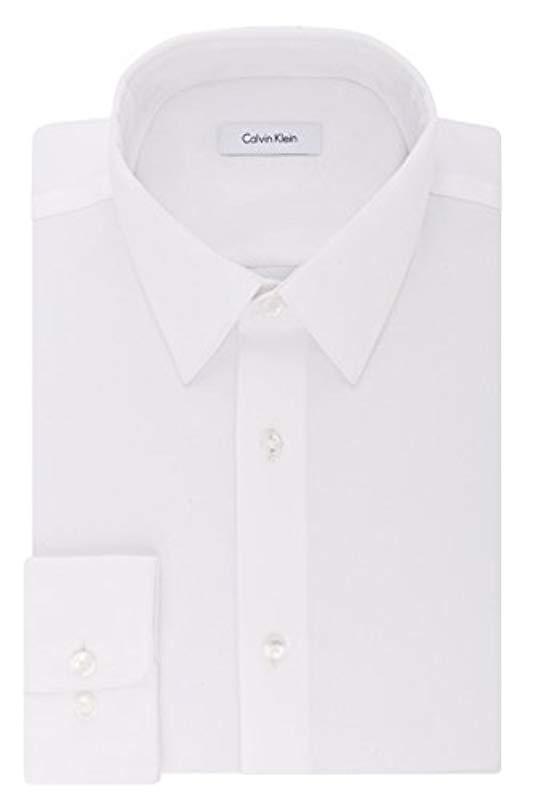 calvin klein stretch dress shirt