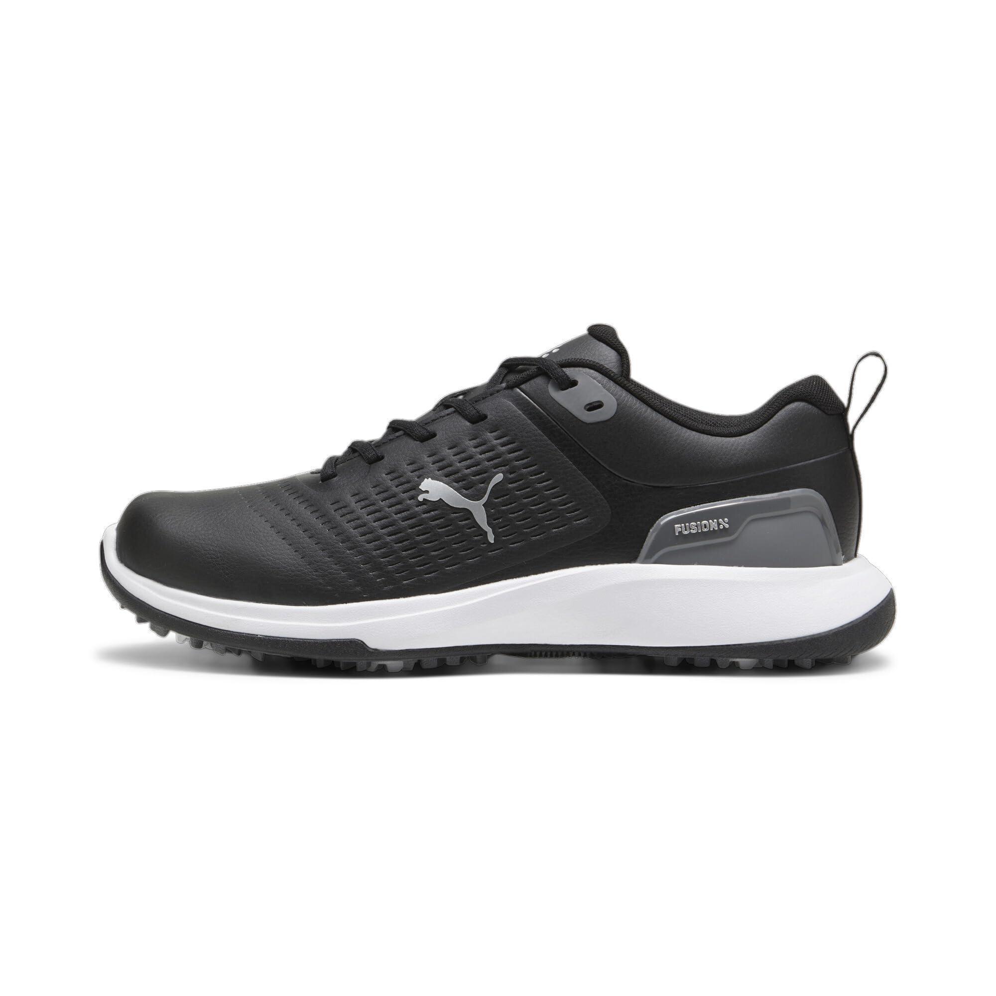 PUMA Grip Fusion Flex Golf Shoes in Black for Men Lyst UK