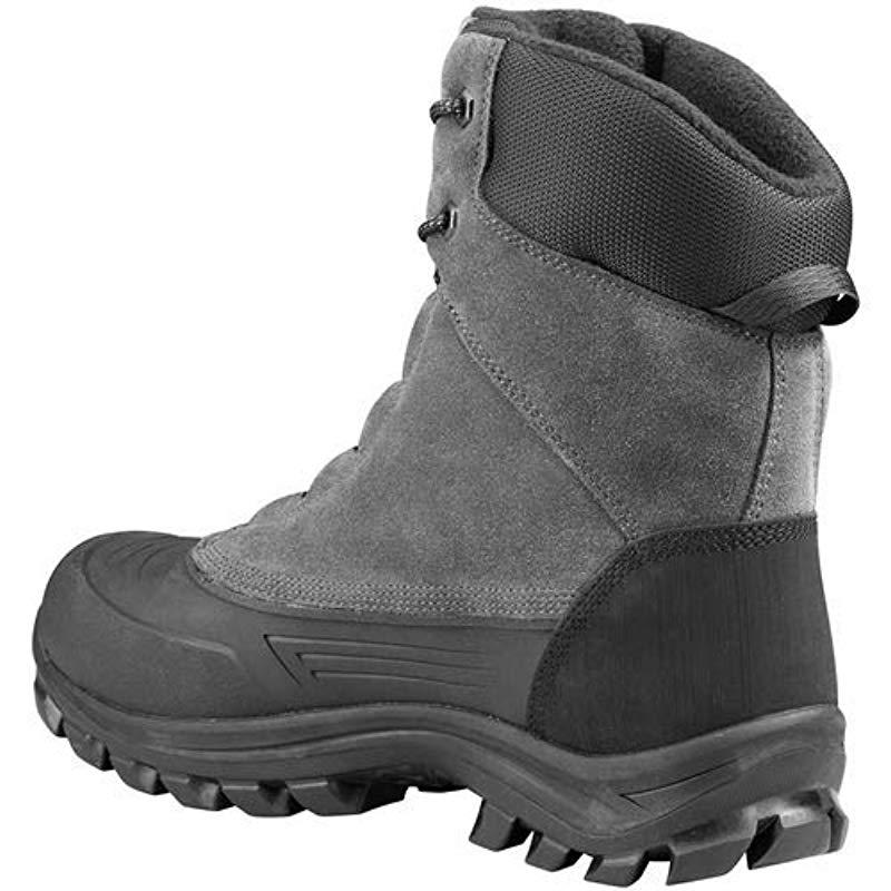 Timberland Leather Snowblades Insulated Warm Lined Tall Boot Snow in Dark  Grey Suede (Gray) for Men - Lyst
