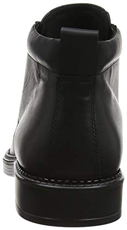Ecco Leather Newcastle Chukka Gore-tex Boot in Black for Men - Lyst