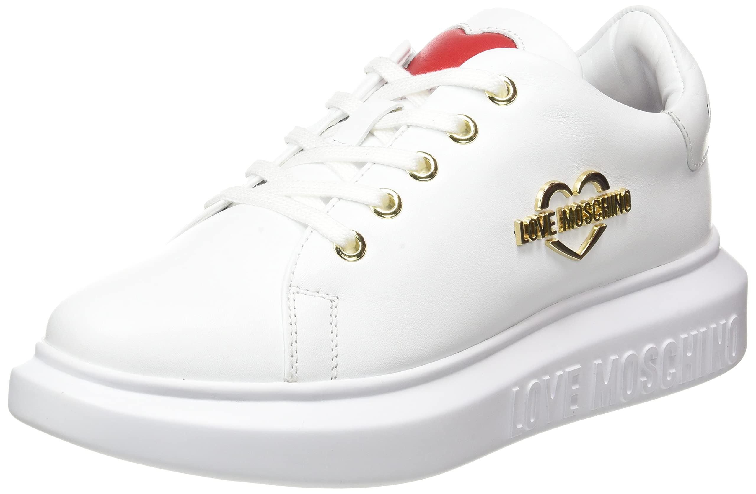 Love Moschino , Scarpe Da Donna, Pre Collezione Autunno Inverno 2021  Trainers, Bianco, 9 Uk in White | Lyst UK