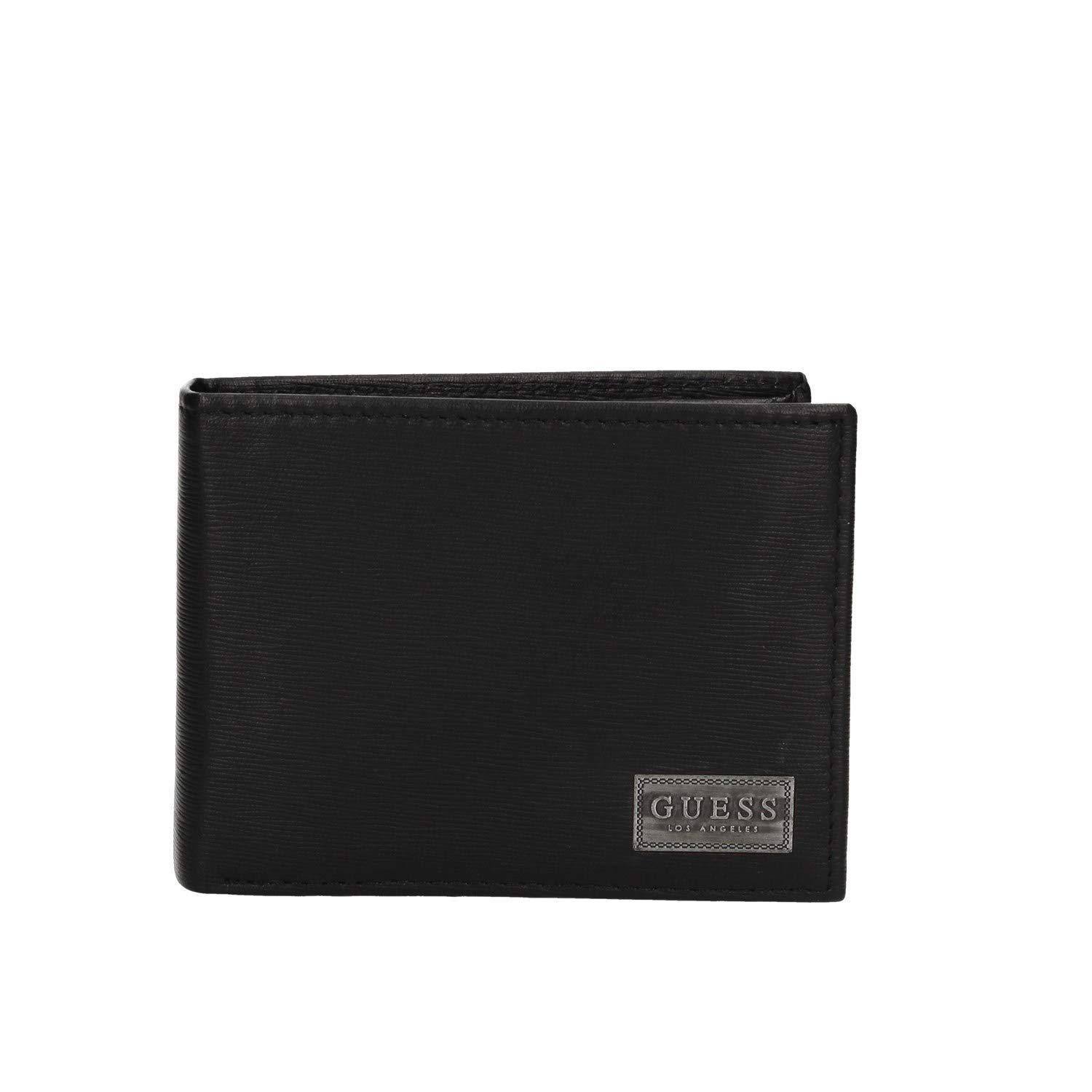 Portafoglio fermasoldi Guess Vezzola money clip dark brown G22GU02 SMVEZLLE
