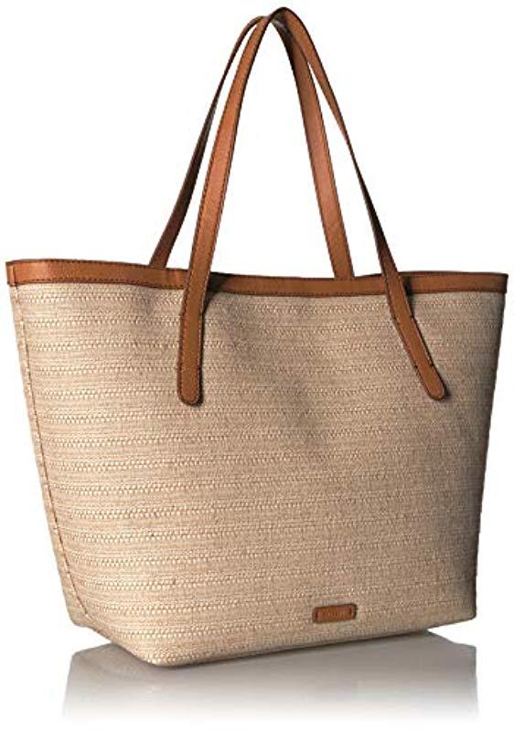 fossil jeanne beach tote