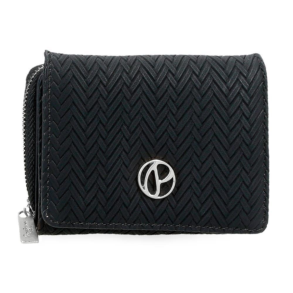Monedero Neceser Pepe Jeans Aurora - Piel Sintética - Con Protección RFID - 17x9x2 Cm