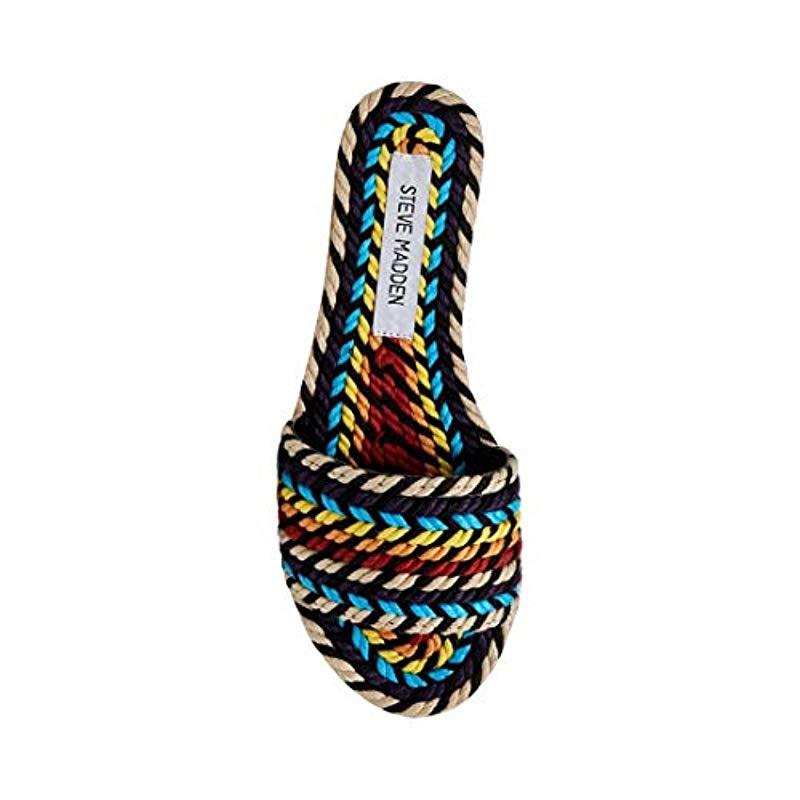 steve madden roper slide sandal