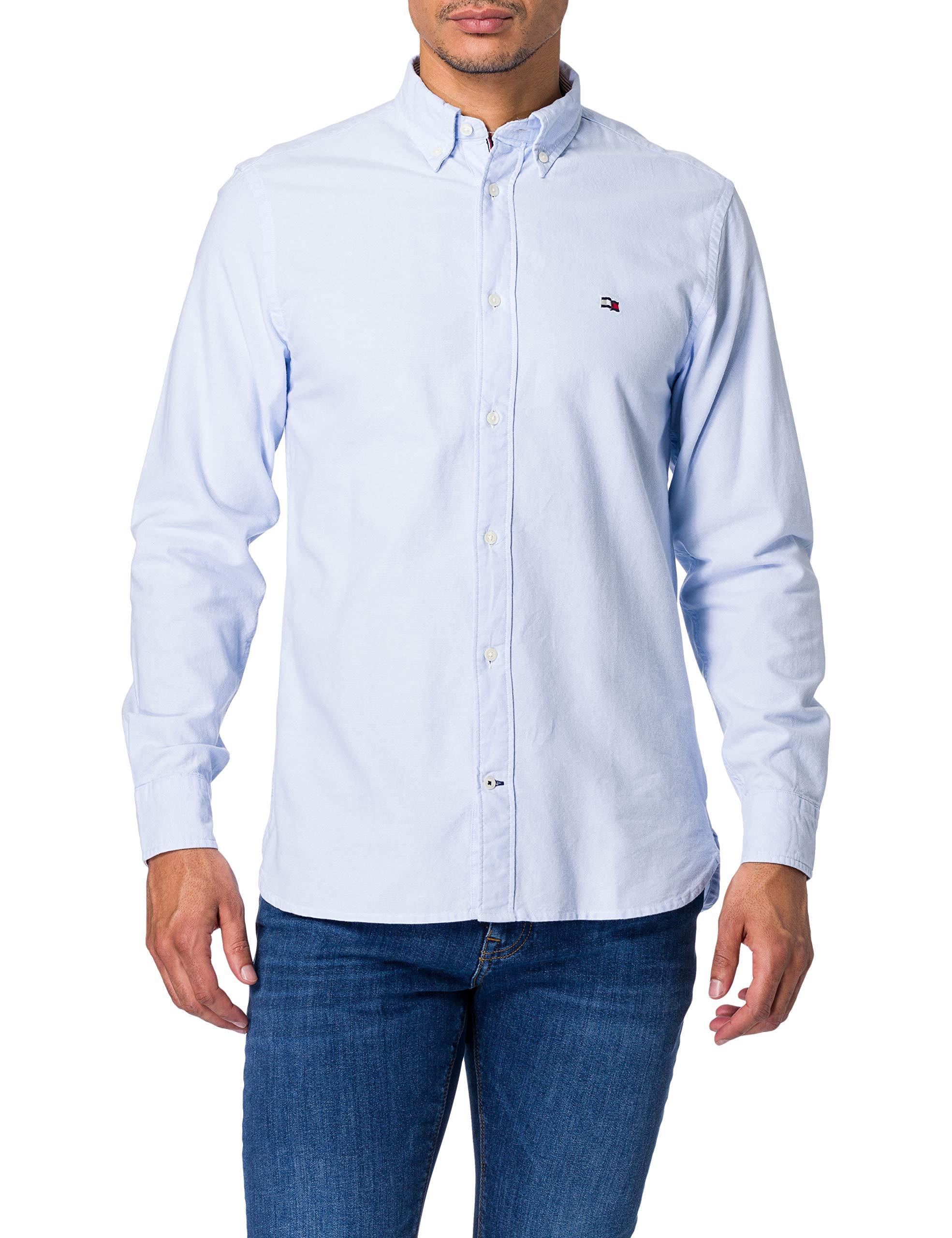Tommy Hilfiger Classic Oxford Shirt Hemd in Blau für Herren - Sparen Sie 7%  - Lyst