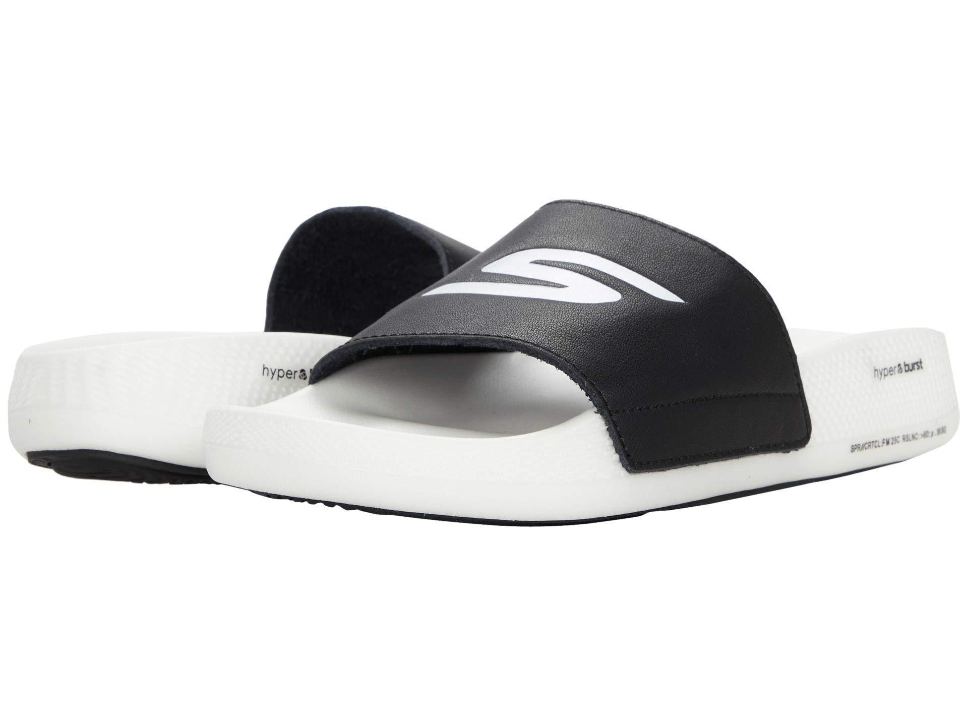 Skechers Rubber Post Exercise Performance Recovery Slide Sandal
