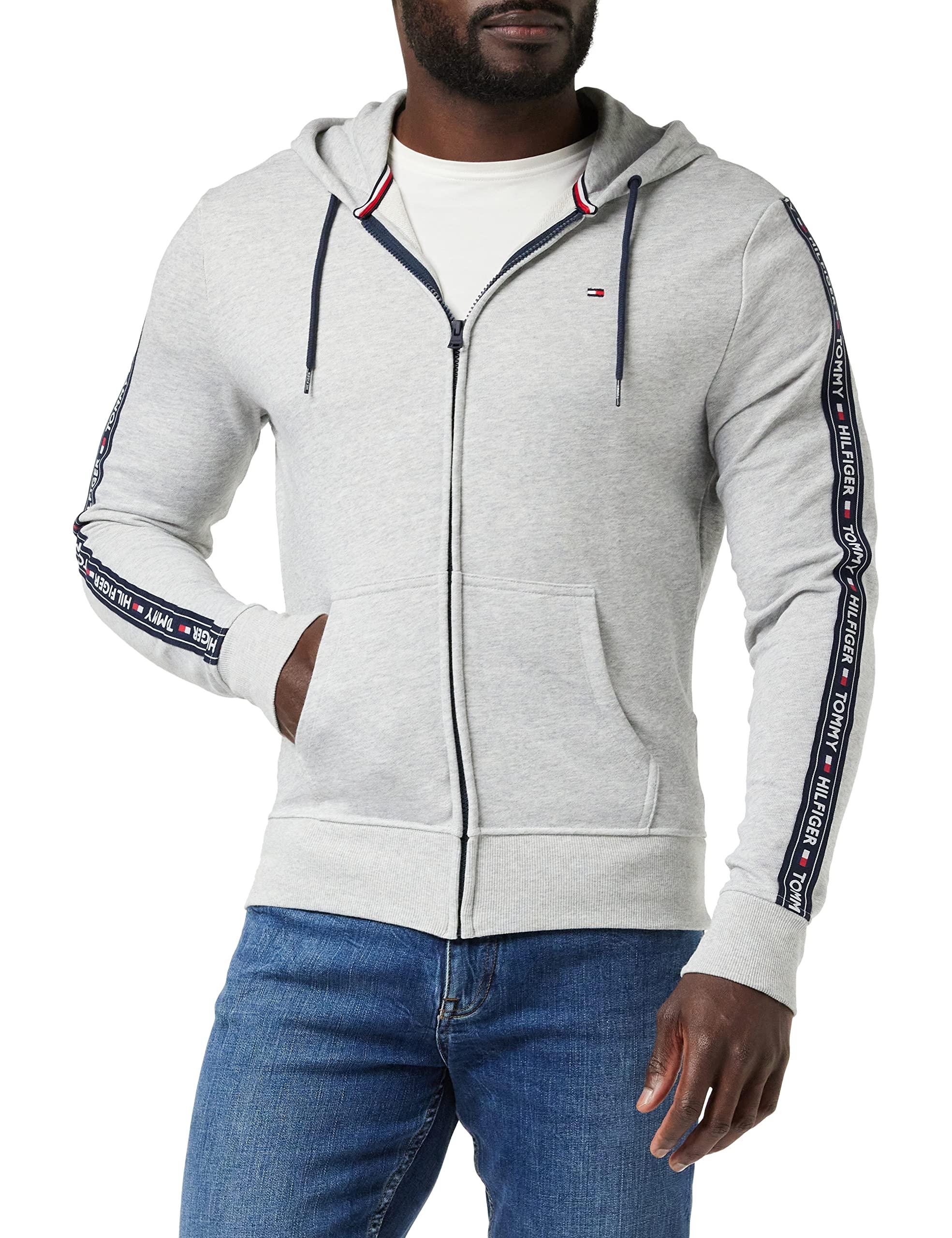 Tommy Hilfiger Sweatshirt Hoody Ls Hwk in Grey for Men | Lyst UK