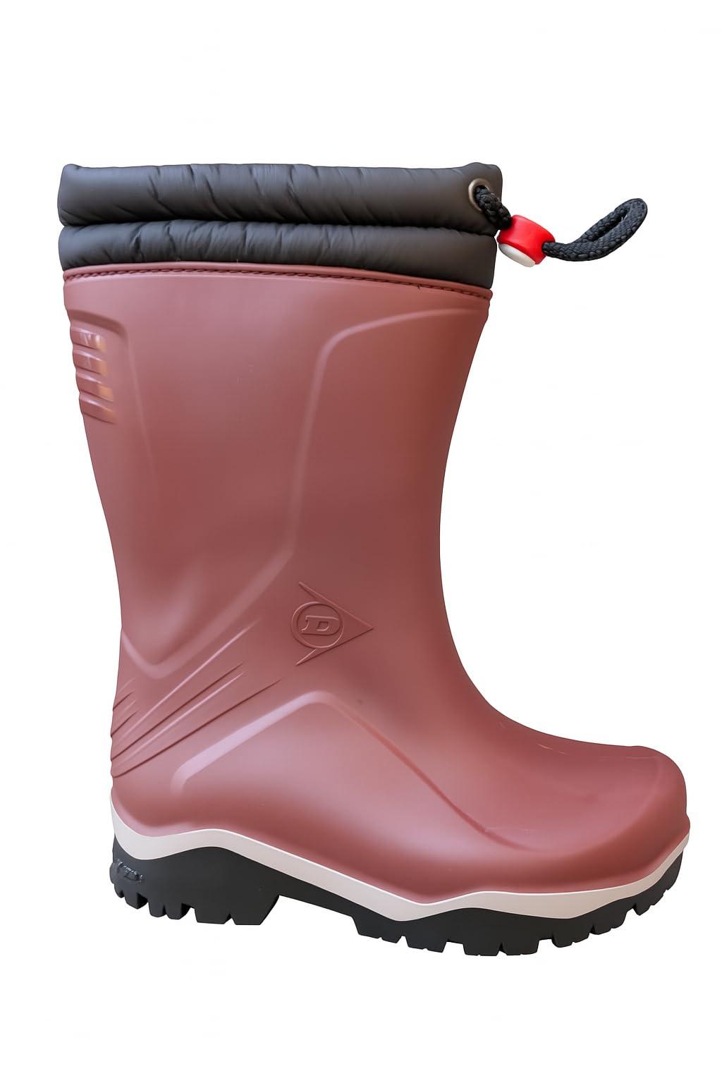 Hunter Boots Dripdrop Gummistiefel Stahlkappe Pink Dunlop Kids