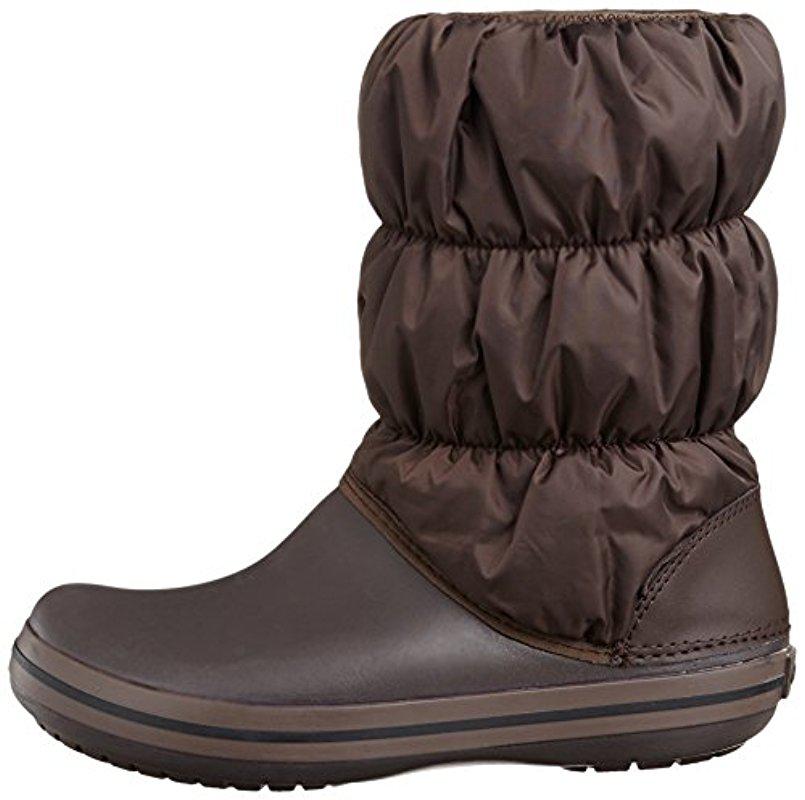 crocs winter puff