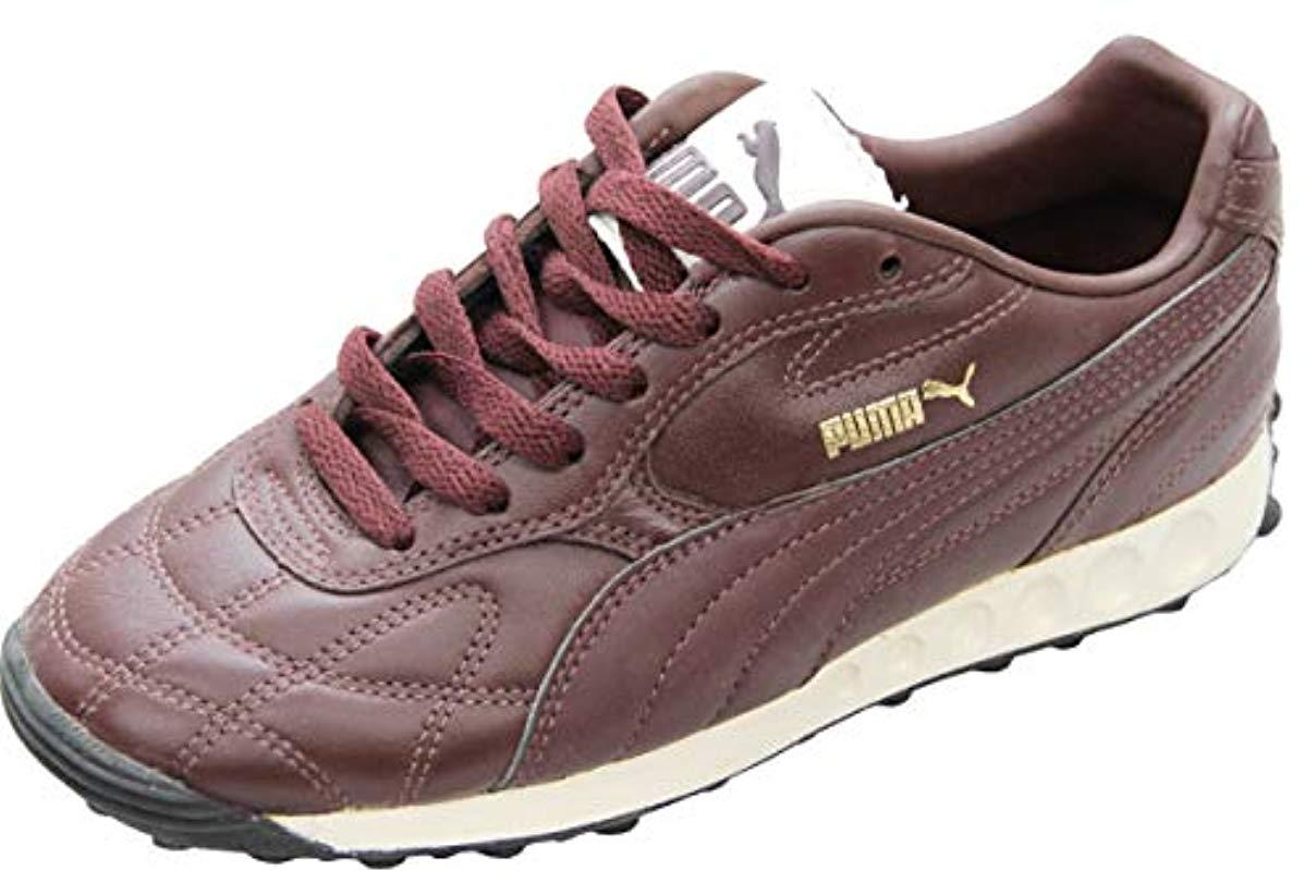 PUMA Original Shoes Sneakers Trainers Avanti Dark Brown Leather New for Men  | Lyst UK