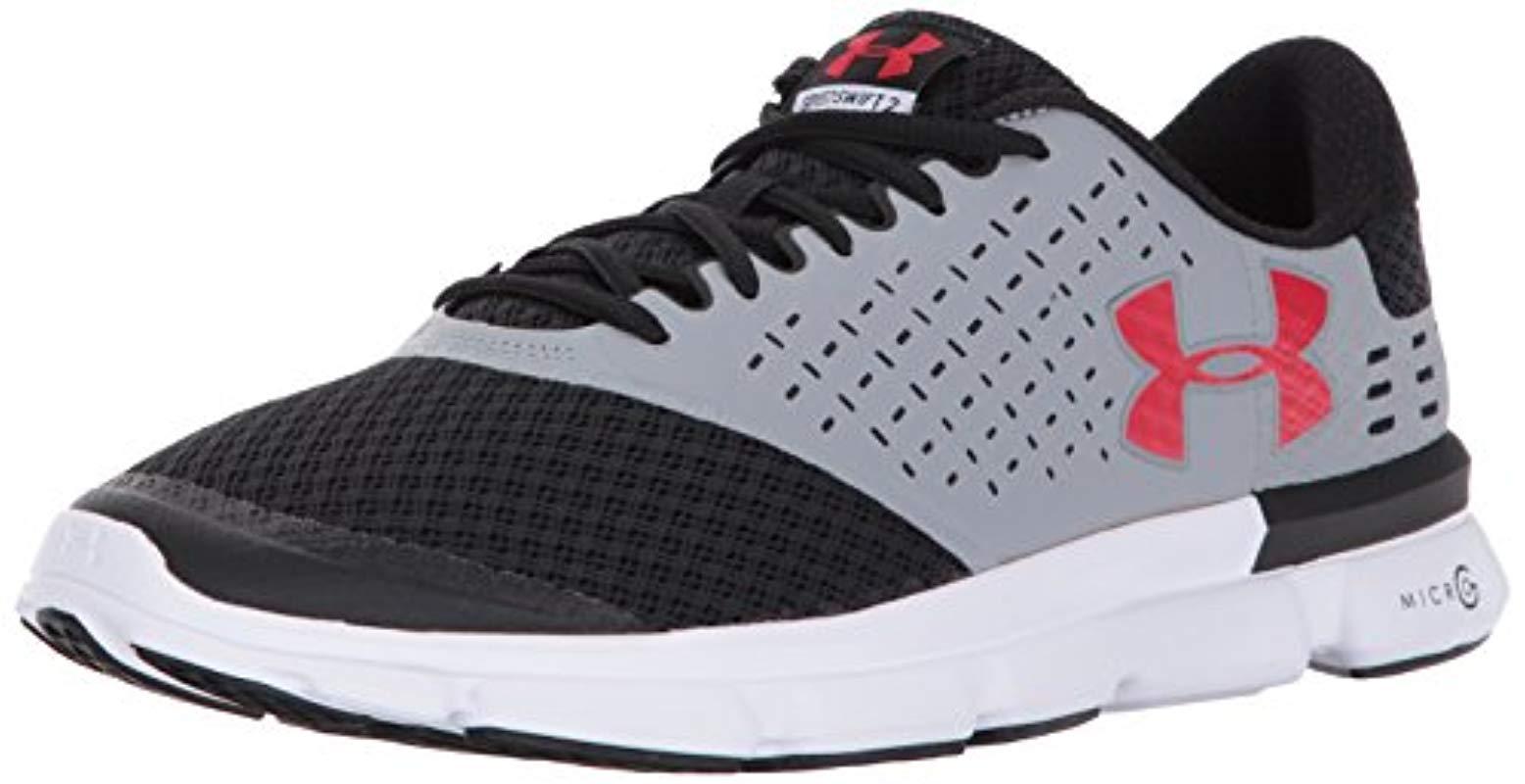 Under Armour Ua Micro G Speed Swift 2 Running Shoes in Black for Men | Lyst  UK